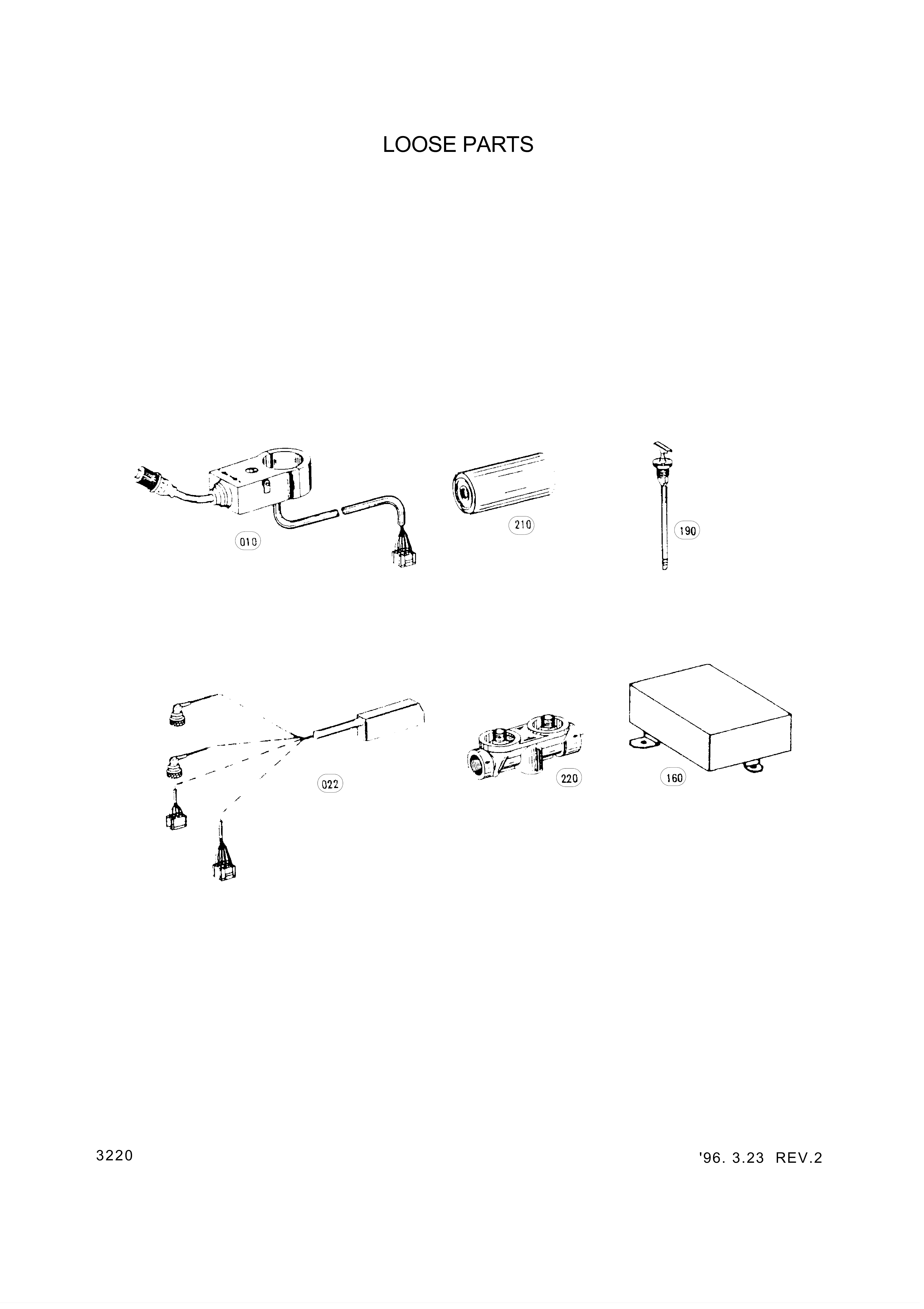 drawing for Hyundai Construction Equipment 0501-209-270 - RANGE SELECTOR (figure 3)