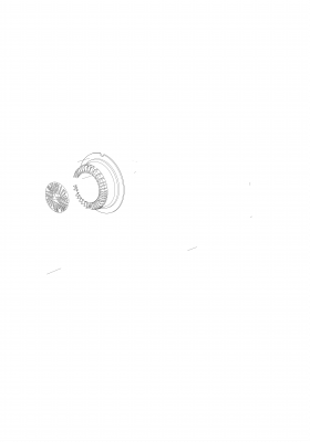 Technical drawing of Hyundai Construction Equipment 9541-01090 RING-RETAINING with dimensions and layout (figure 3)