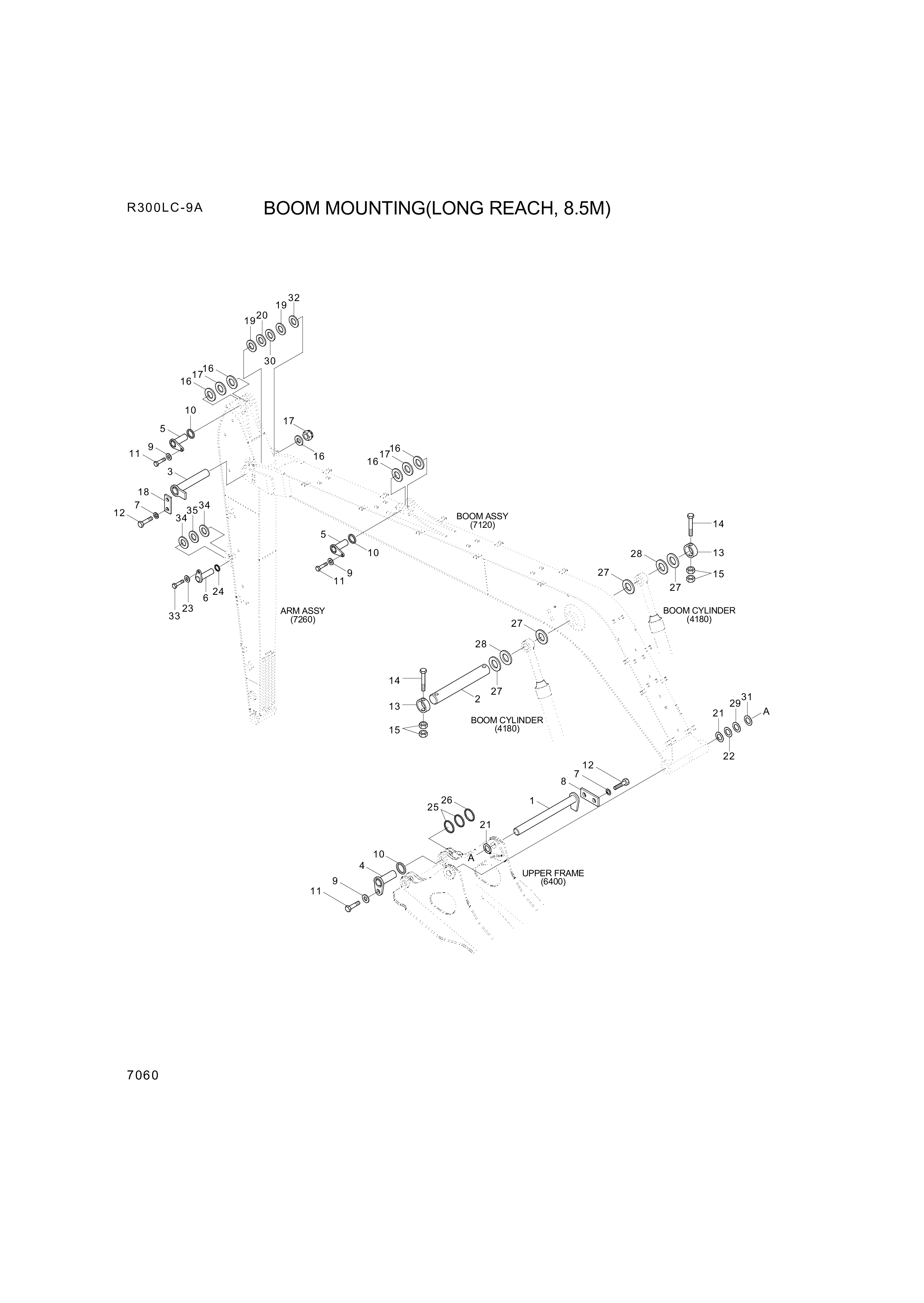 drawing for Hyundai Construction Equipment 69Q8-00020 - PIN-JOINT (figure 3)