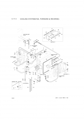 drawing for Hyundai Construction Equipment P930-122028 - HOSE ASSY-ORFS&THD (figure 2)