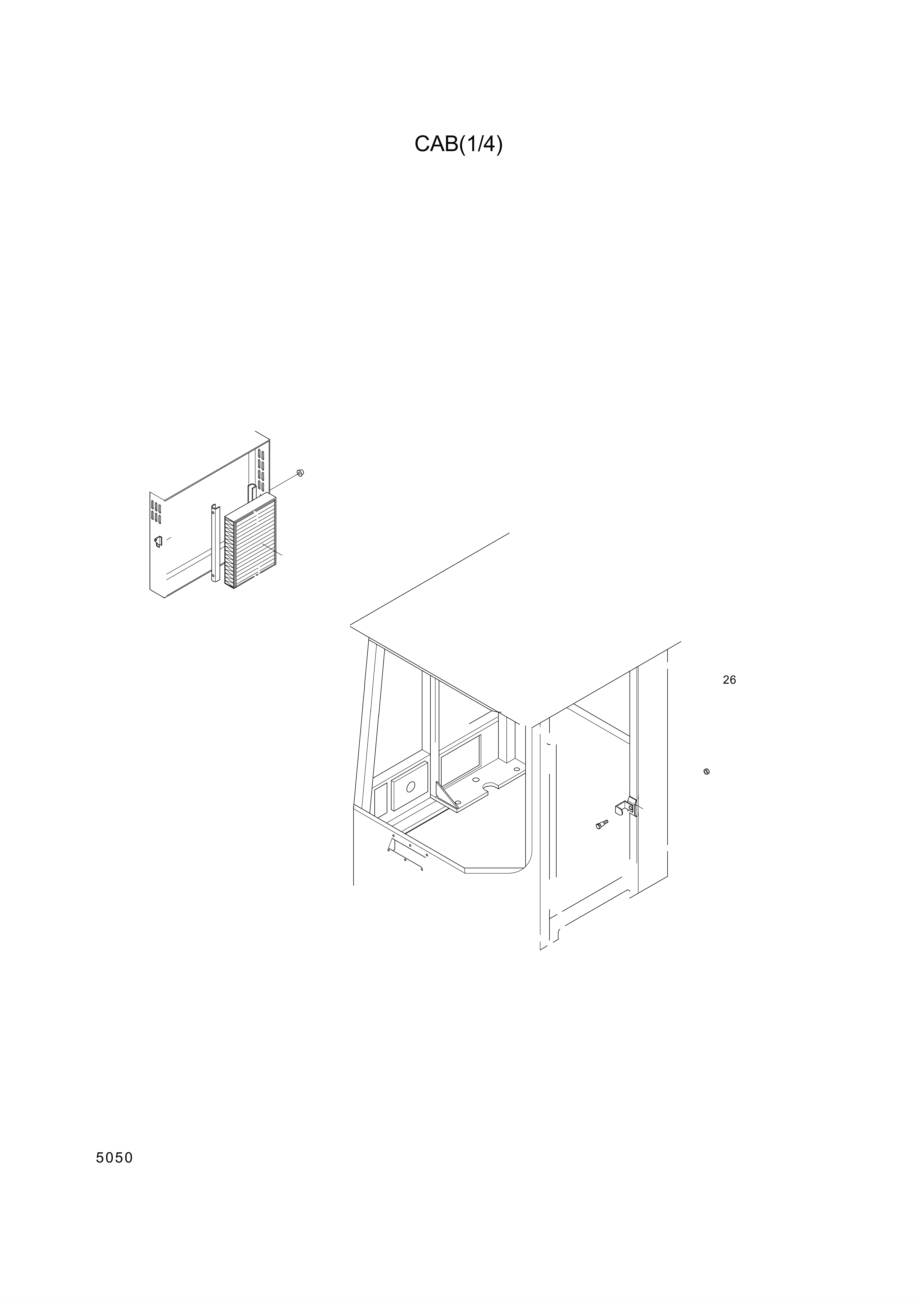 drawing for Hyundai Construction Equipment S203-102002 - NUT-HEX (figure 1)