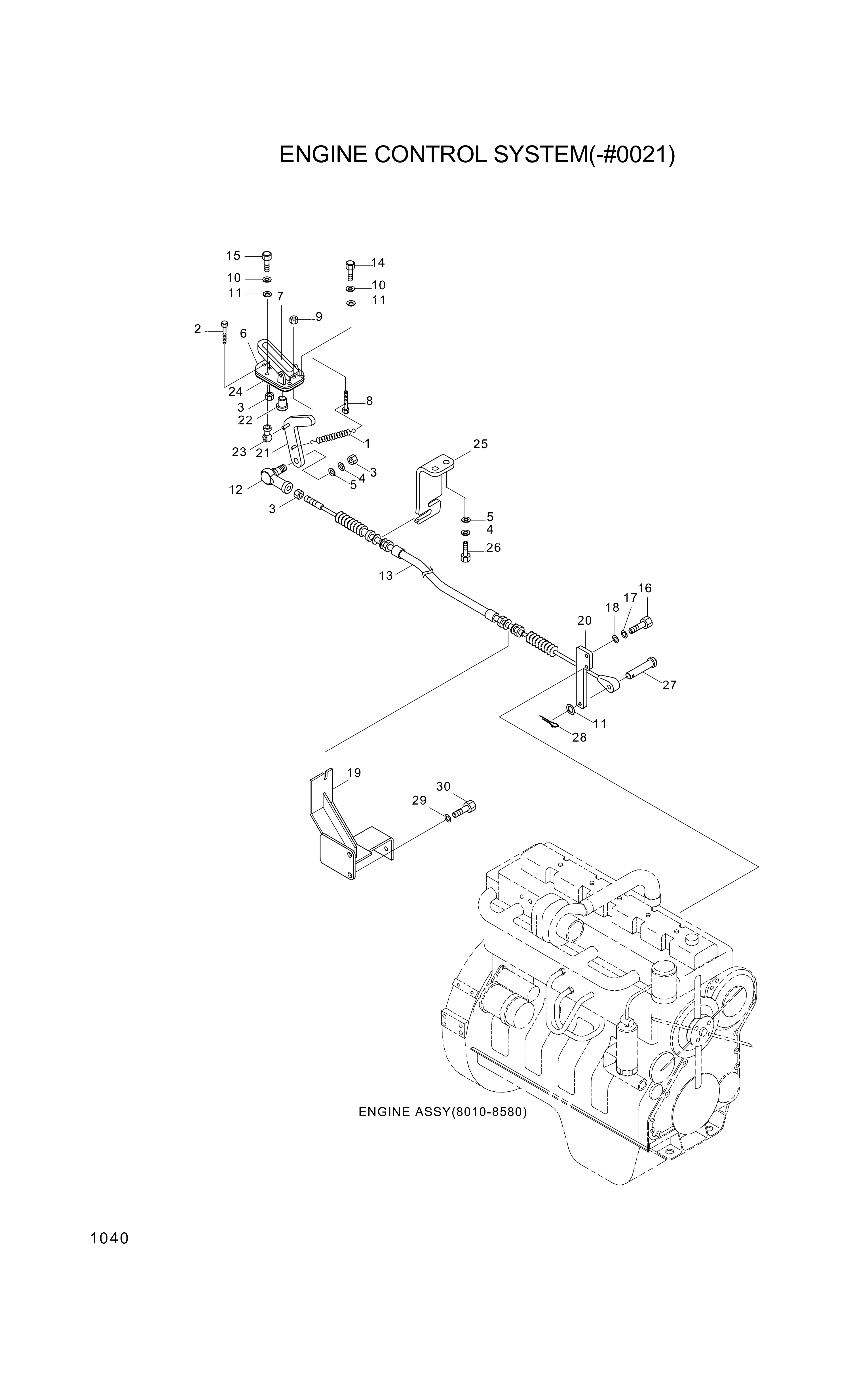 drawing for Hyundai Construction Equipment 461-905-796-2 - PEDAL ASSY (figure 3)