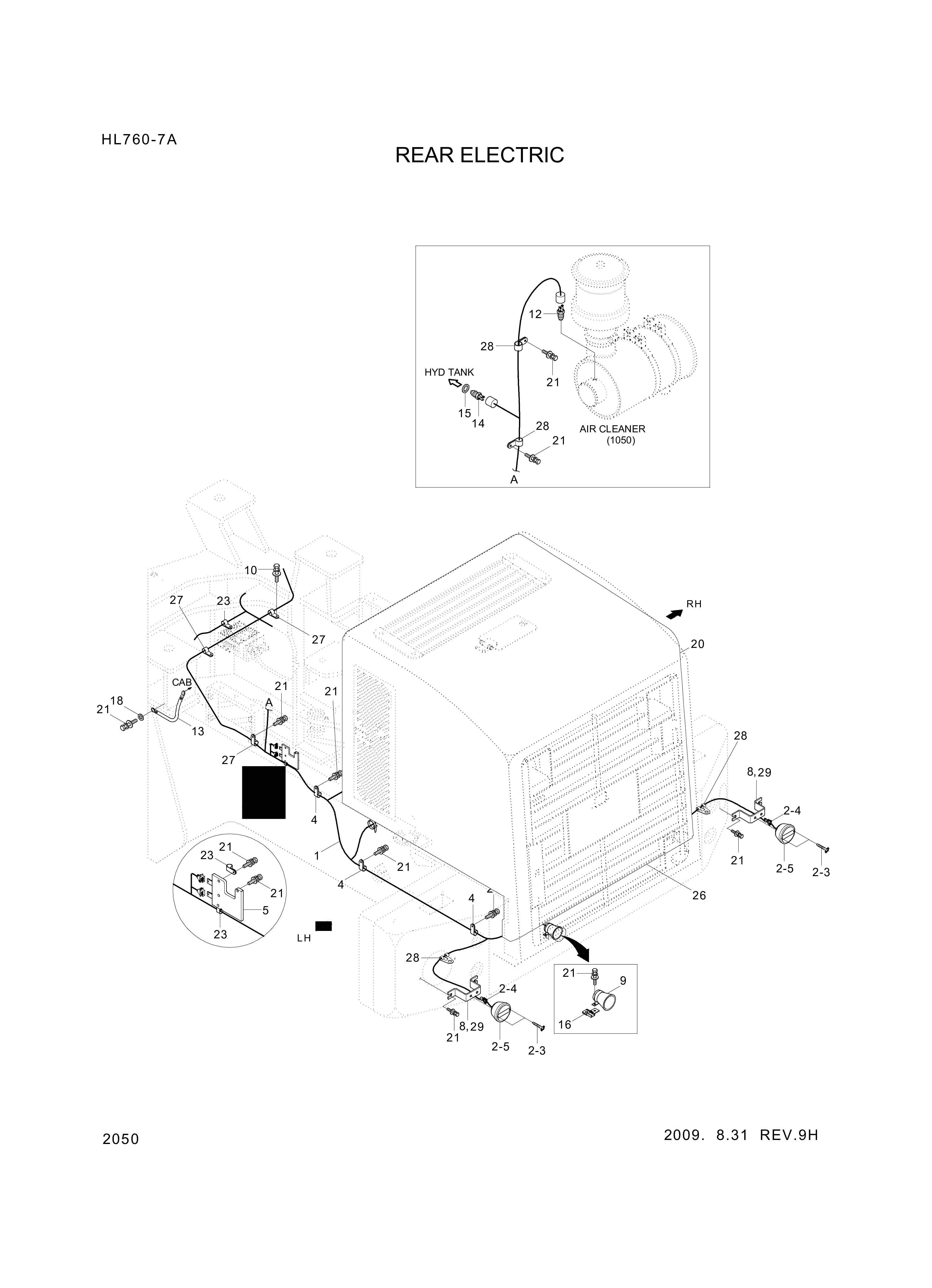 drawing for Hyundai Construction Equipment S151-040152 - BOLT-TAP (figure 2)