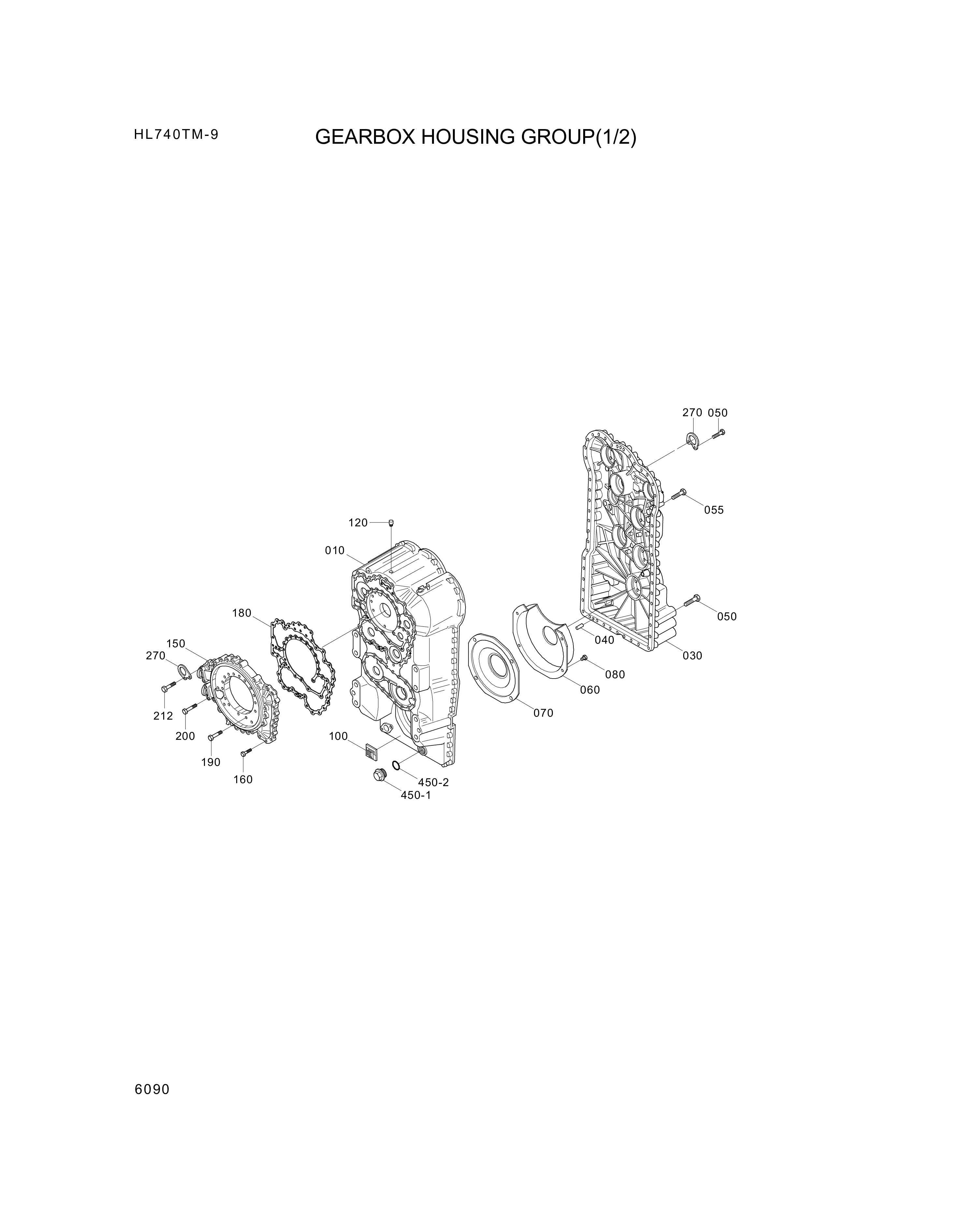 drawing for Hyundai Construction Equipment ZGAQ-02822 - SECTOR-FRONT (figure 1)