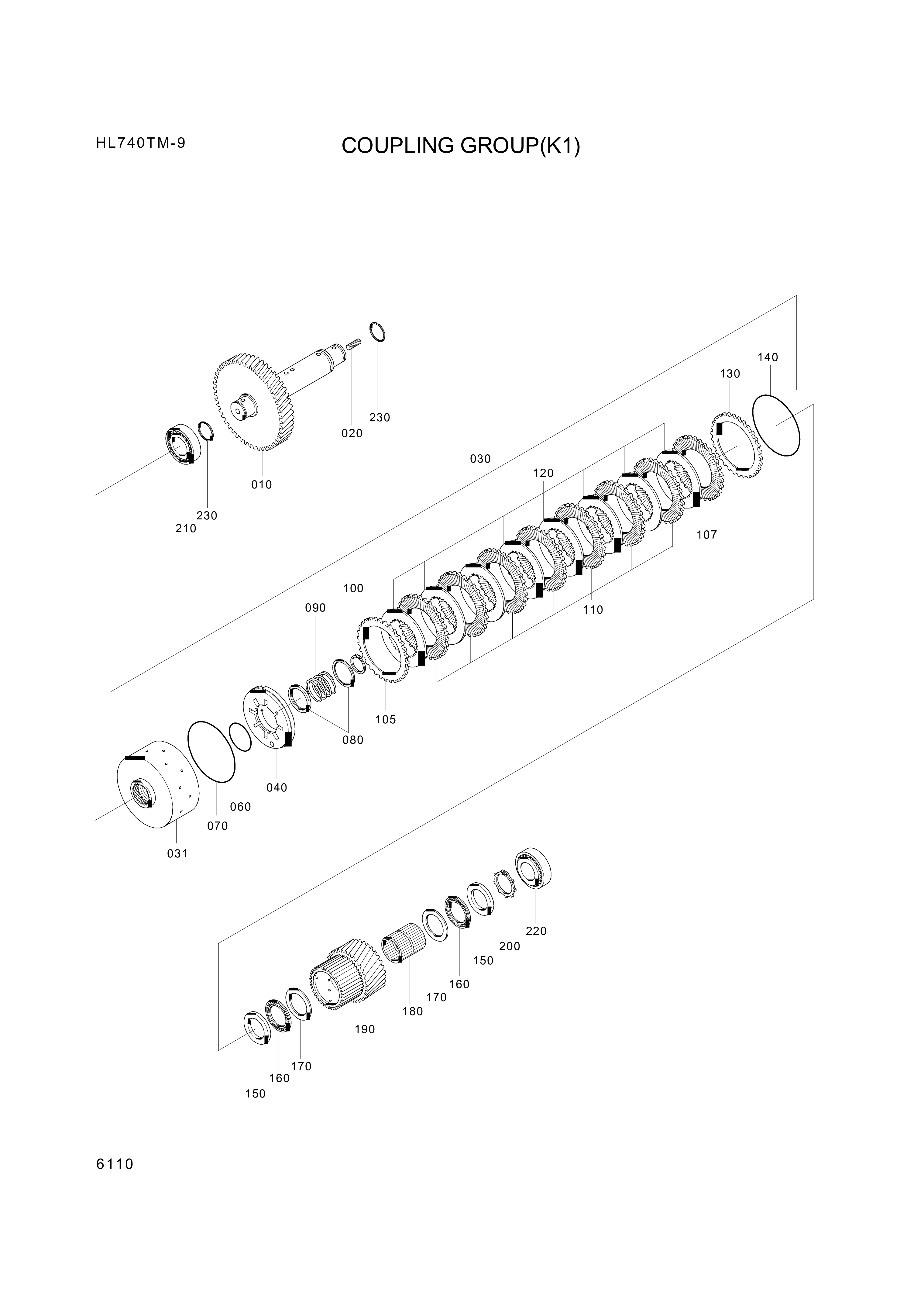 drawing for Hyundai Construction Equipment ZGAQ-01931 - CARRIER-DISC (figure 1)