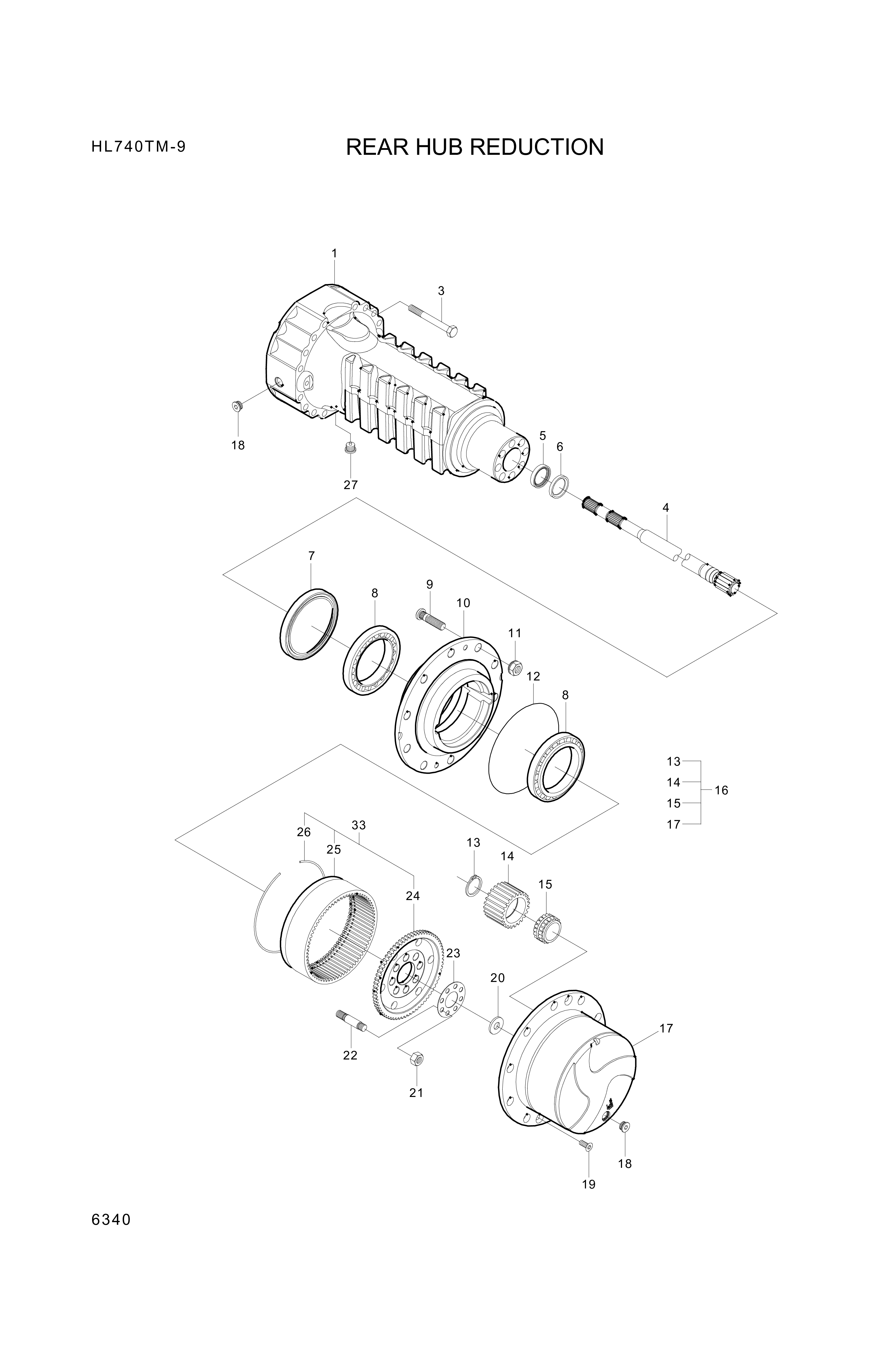 drawing for Hyundai Construction Equipment ZTAM-00373 - SEAL-OIL (figure 1)