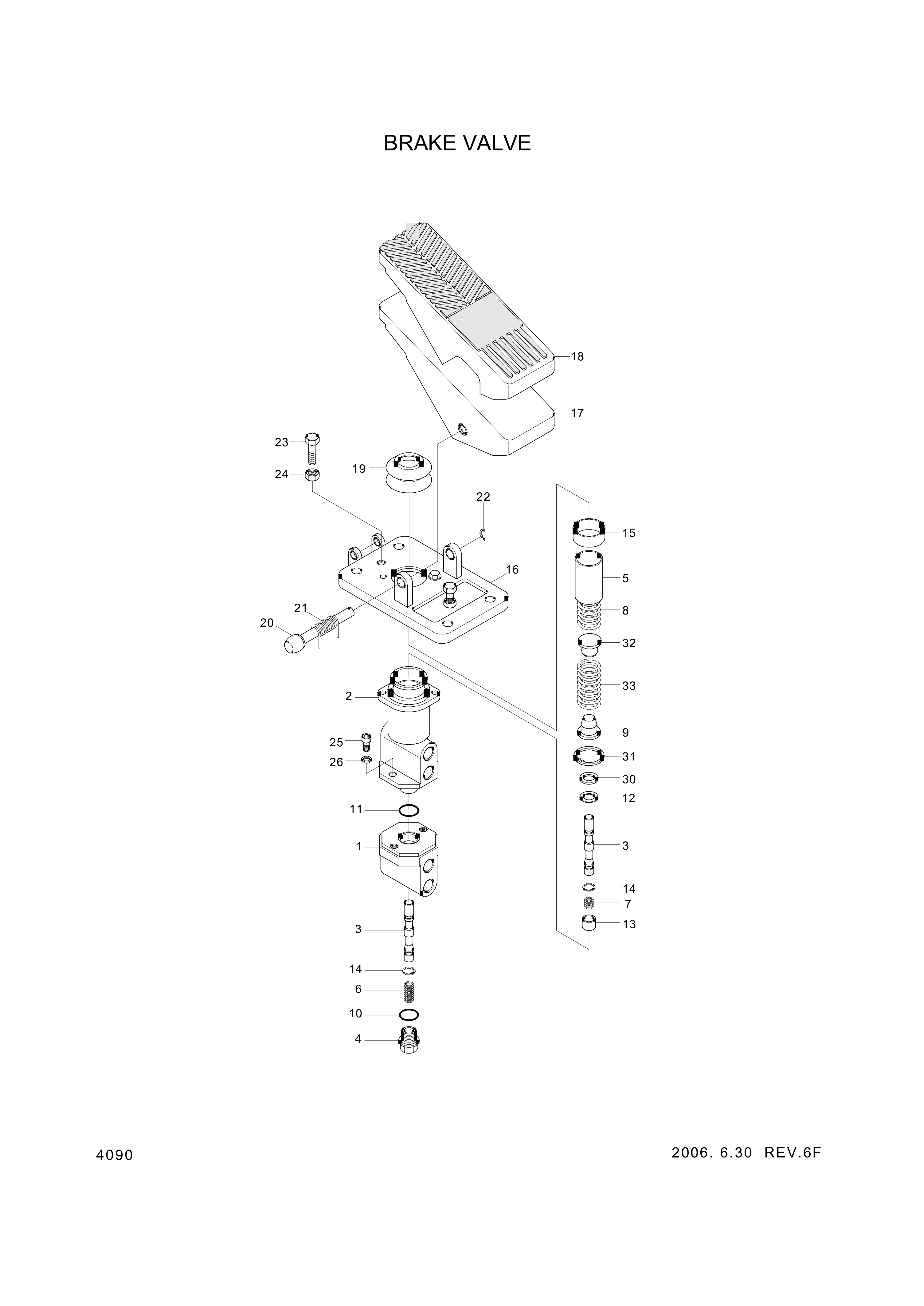 drawing for Hyundai Construction Equipment XKAK-00011 - PLATE-PEDAL (figure 4)