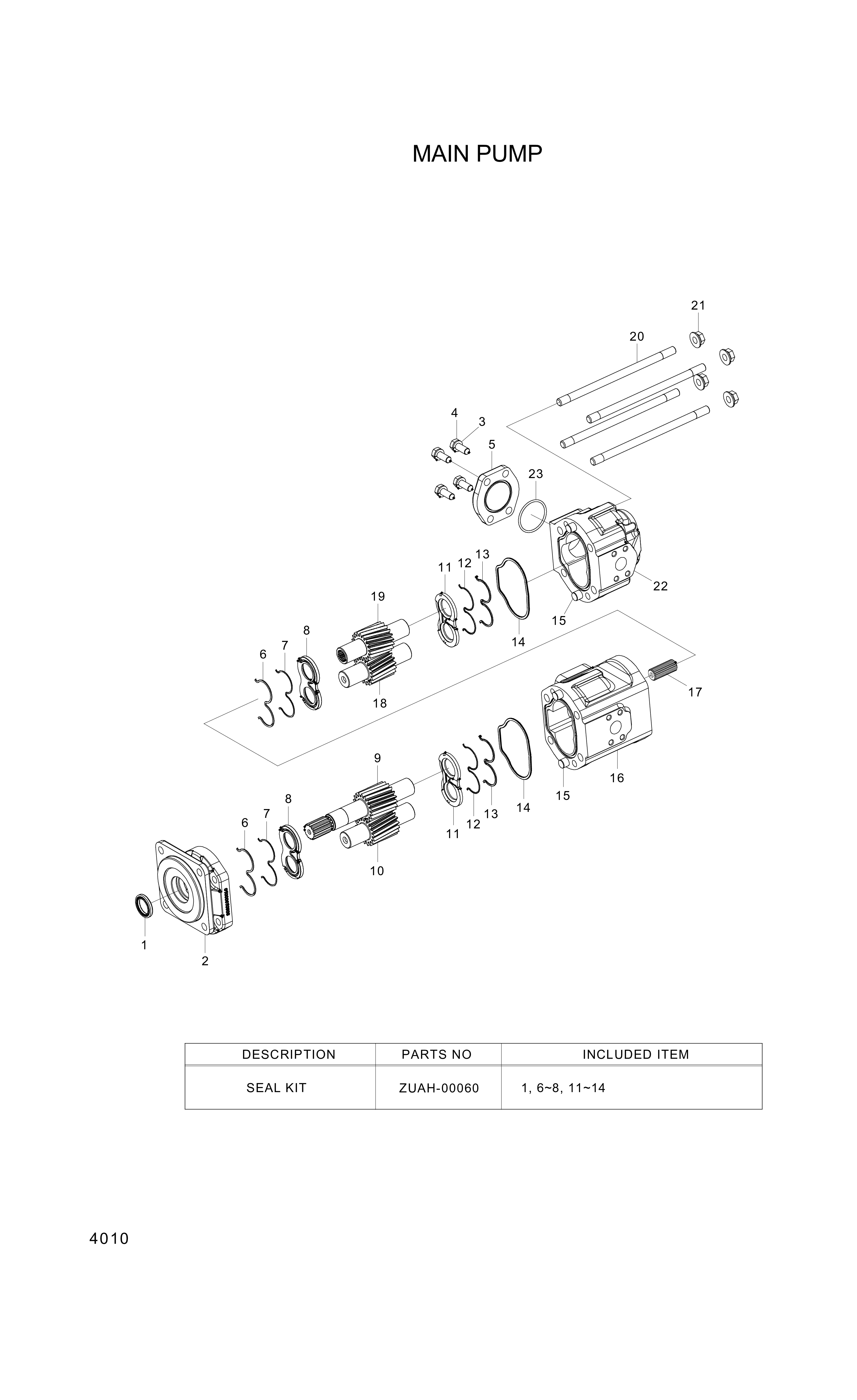 drawing for Hyundai Construction Equipment P9304000071 - WASHER (figure 2)