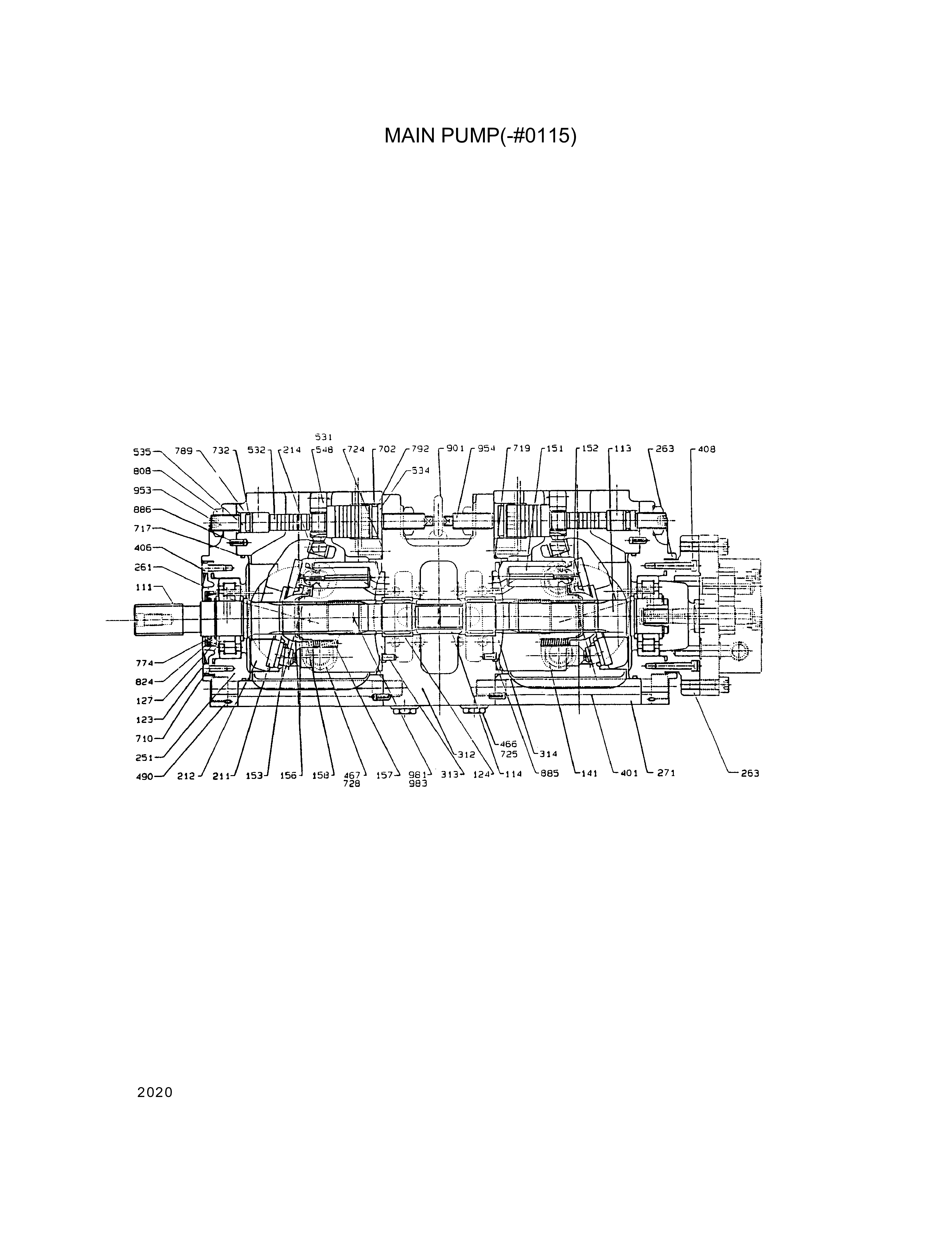 drawing for Hyundai Construction Equipment XKAH-02413 - BEARING (figure 2)