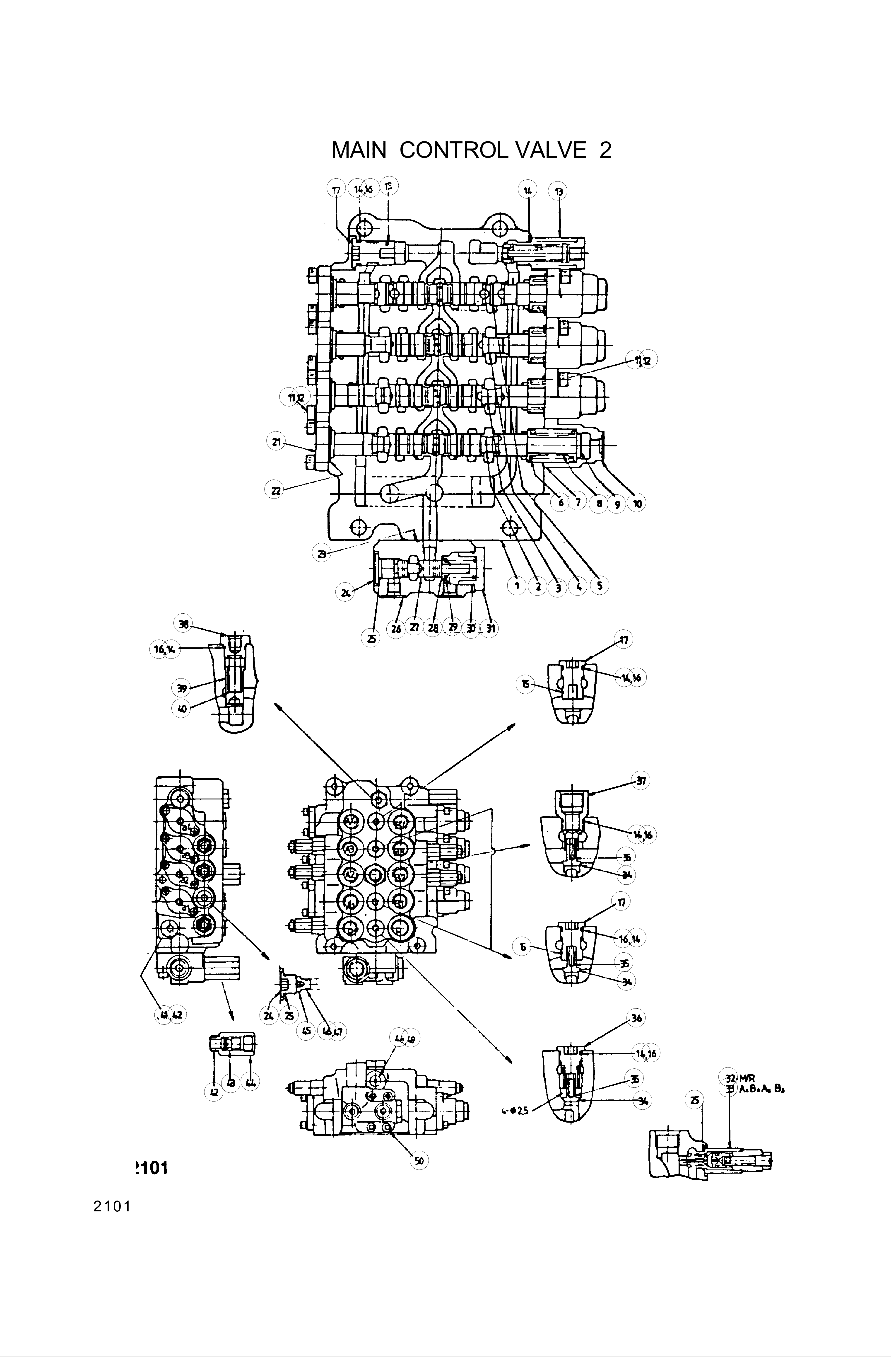 drawing for Hyundai Construction Equipment 3526-356 - CAP (figure 2)