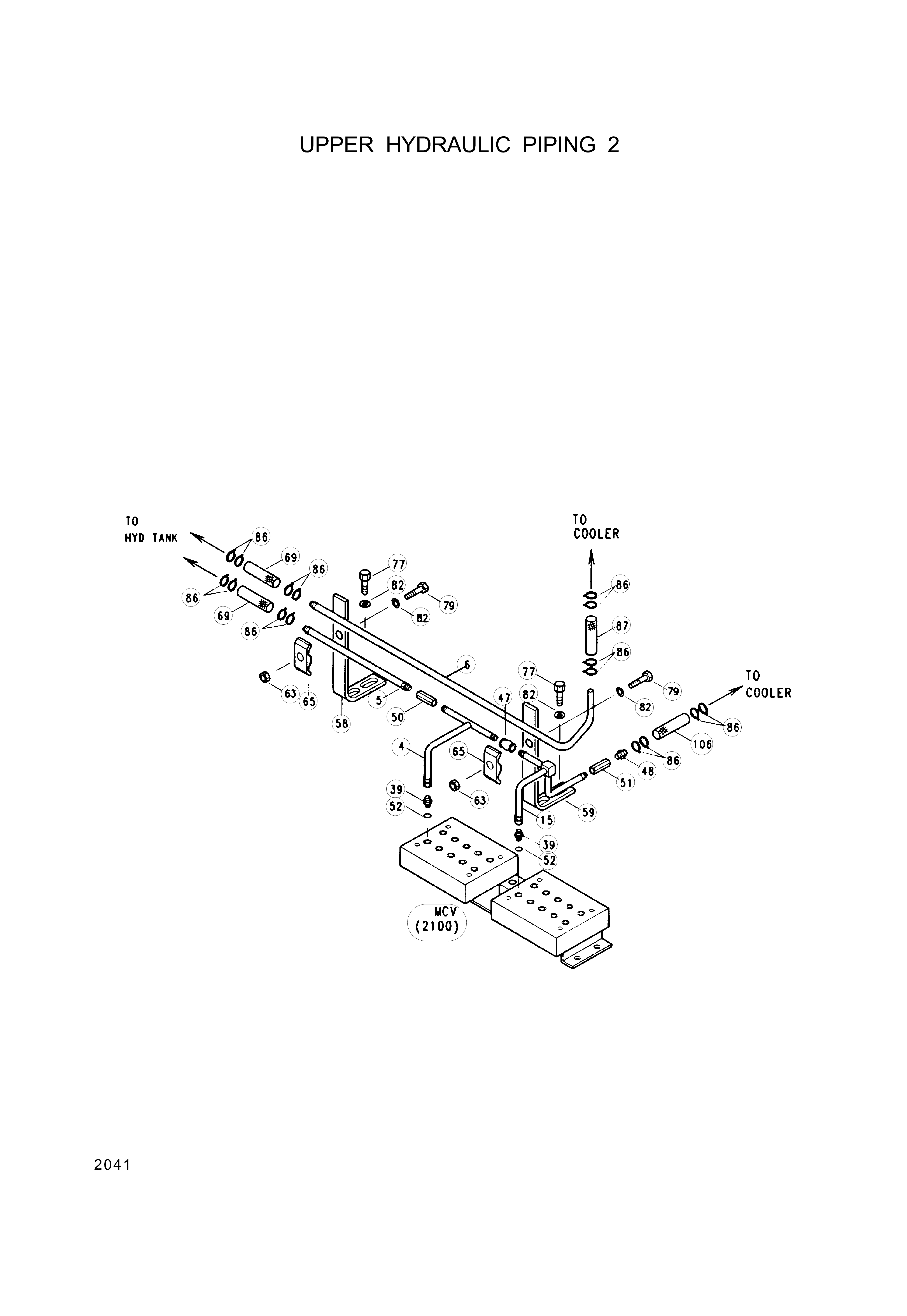 drawing for Hyundai Construction Equipment 31E3-0011 - VALVE-CHECK (figure 1)