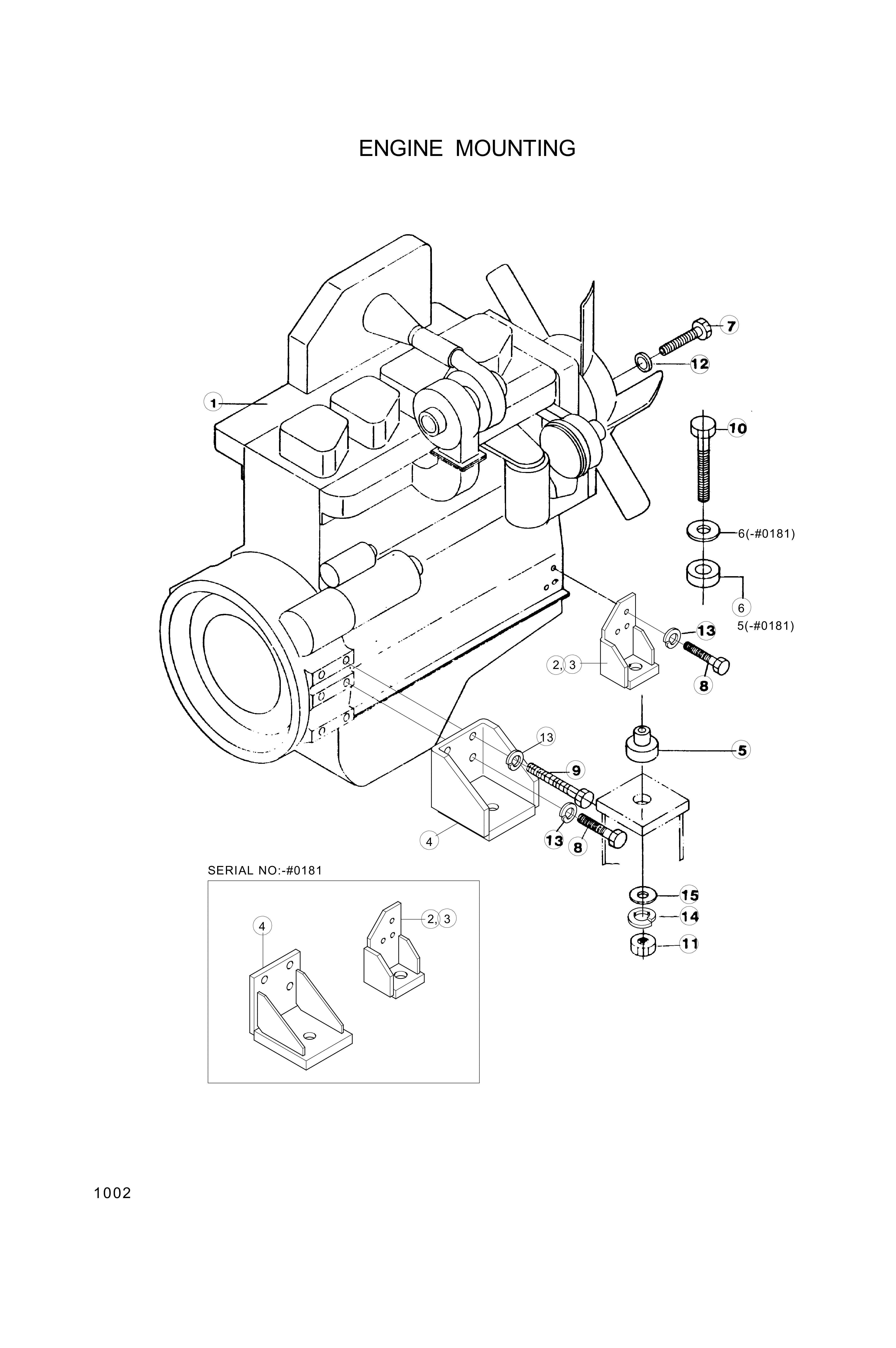 drawing for Hyundai Construction Equipment S207-22100B - NUT-HEX (figure 3)