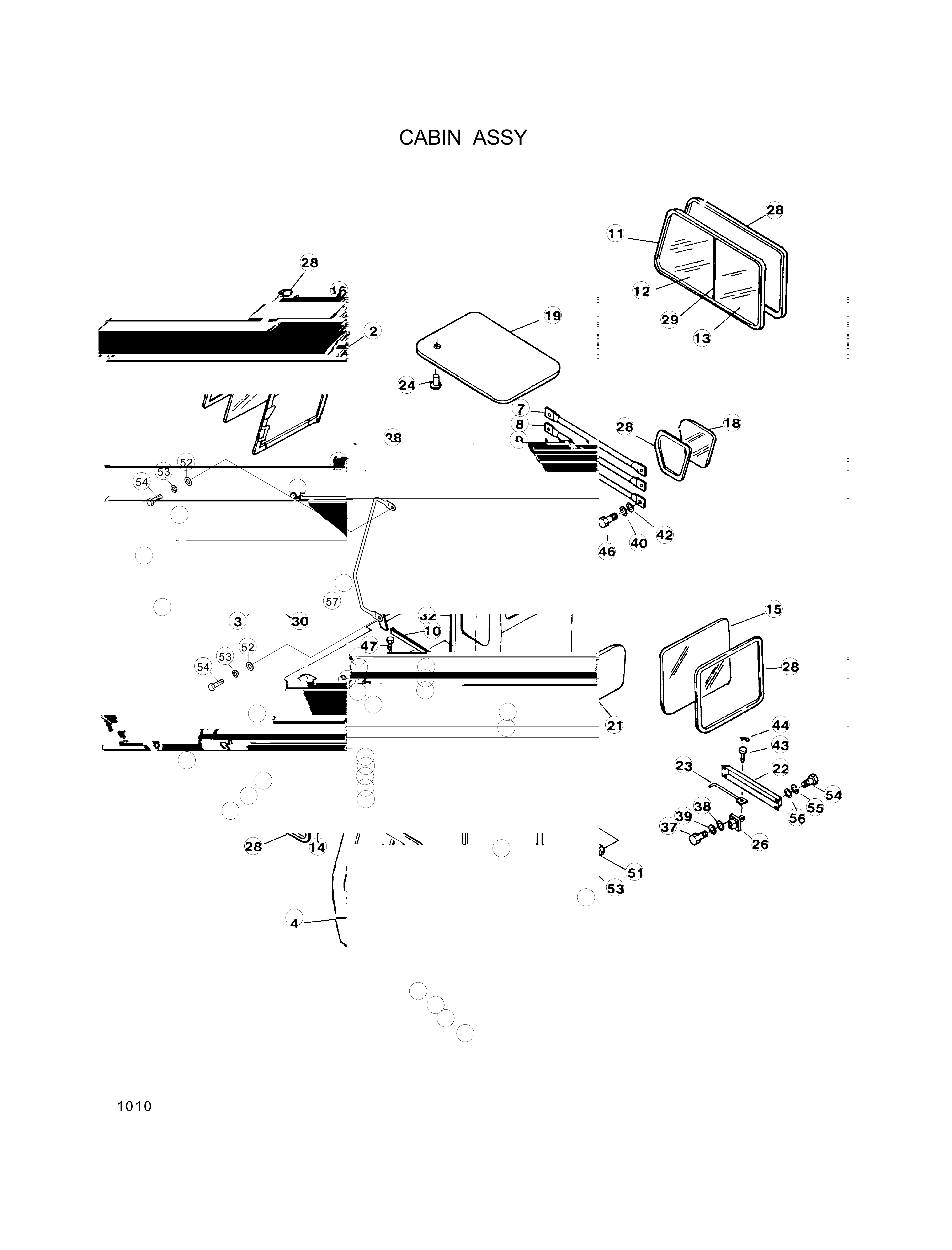 drawing for Hyundai Construction Equipment S145-080302 - BOLT-FLAT (figure 1)