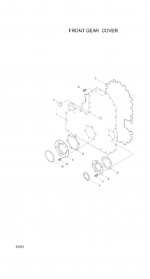 drawing for Hyundai Construction Equipment YUBP-06834 - SEAL-DUST (figure 4)