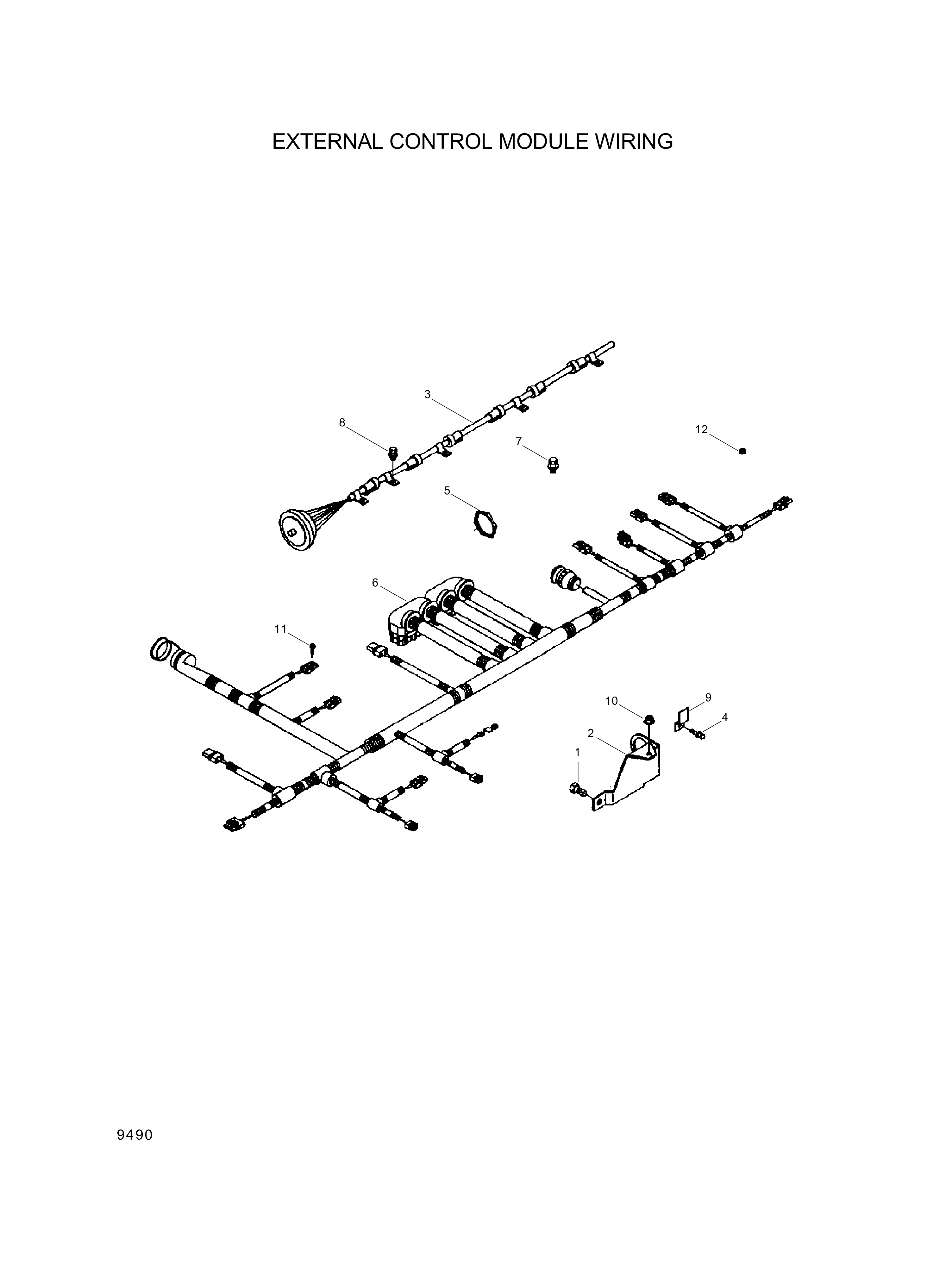 drawing for Hyundai Construction Equipment YUBP-05669 - NUT-HEX (figure 5)