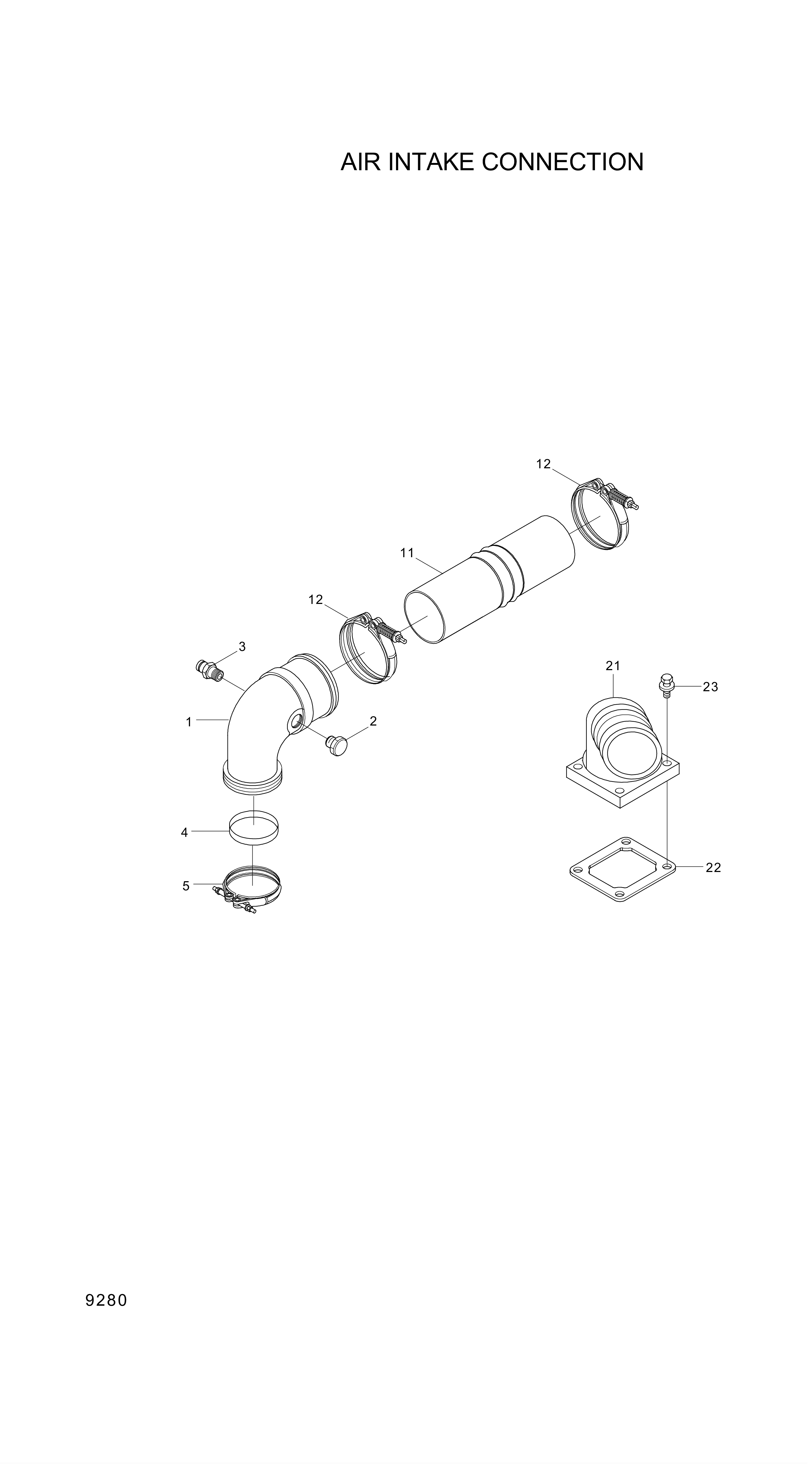 drawing for Hyundai Construction Equipment YUBP-06803 - CLAMP-V/BAND (figure 5)