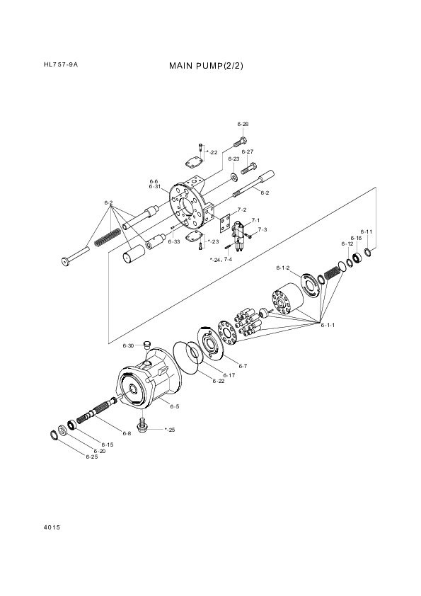 drawing for Hyundai Construction Equipment R910764647 - LOCKING SCREW (figure 4)