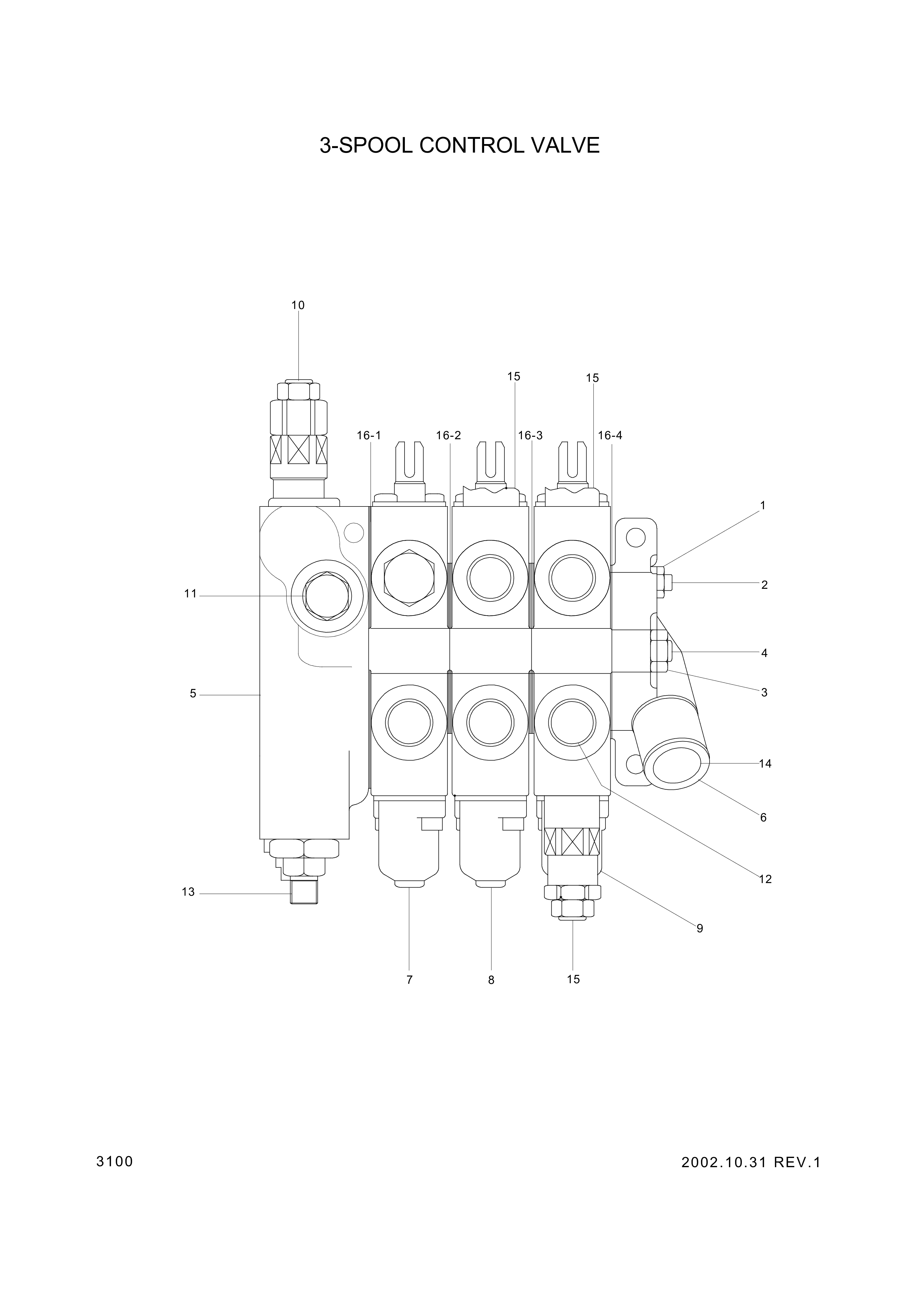 drawing for Hyundai Construction Equipment 93128-10082 - Nut (figure 2)