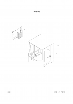 drawing for Hyundai Construction Equipment S275-060002 - NUT-SELF (figure 5)