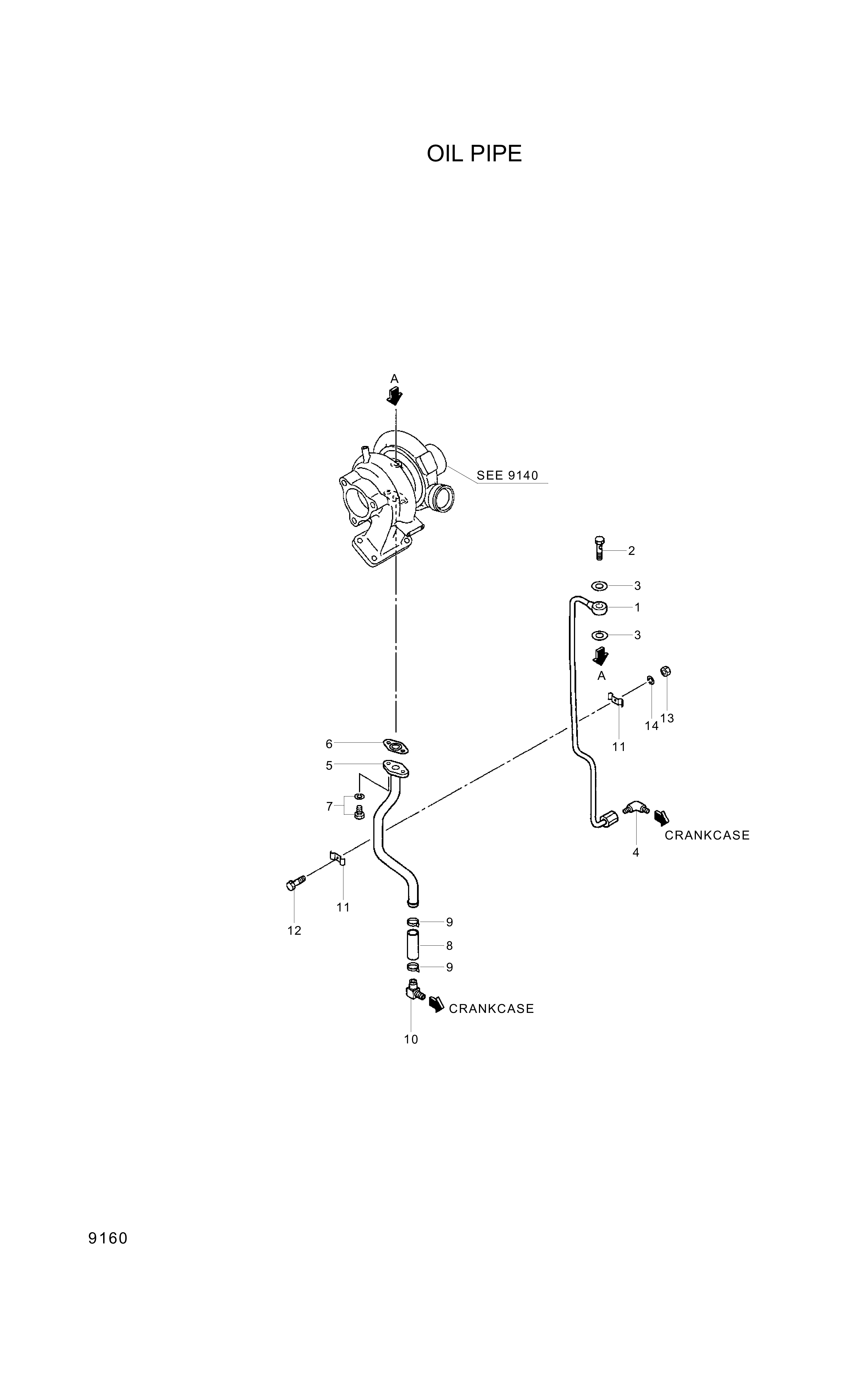 drawing for Hyundai Construction Equipment F4656-06000 - ELBOW (figure 2)