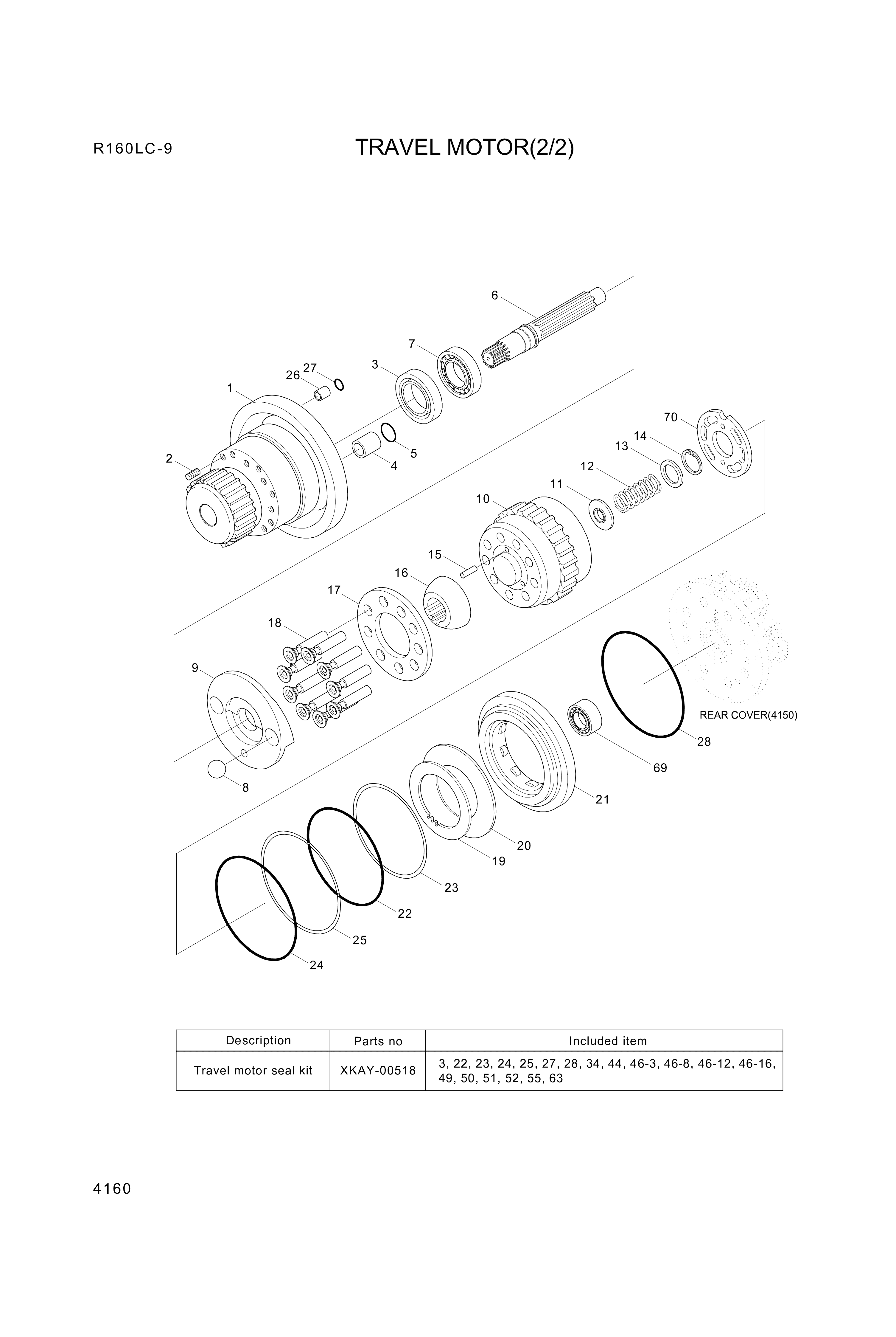 drawing for Hyundai Construction Equipment OSAP2668A0 - SEAL-OIL (figure 4)