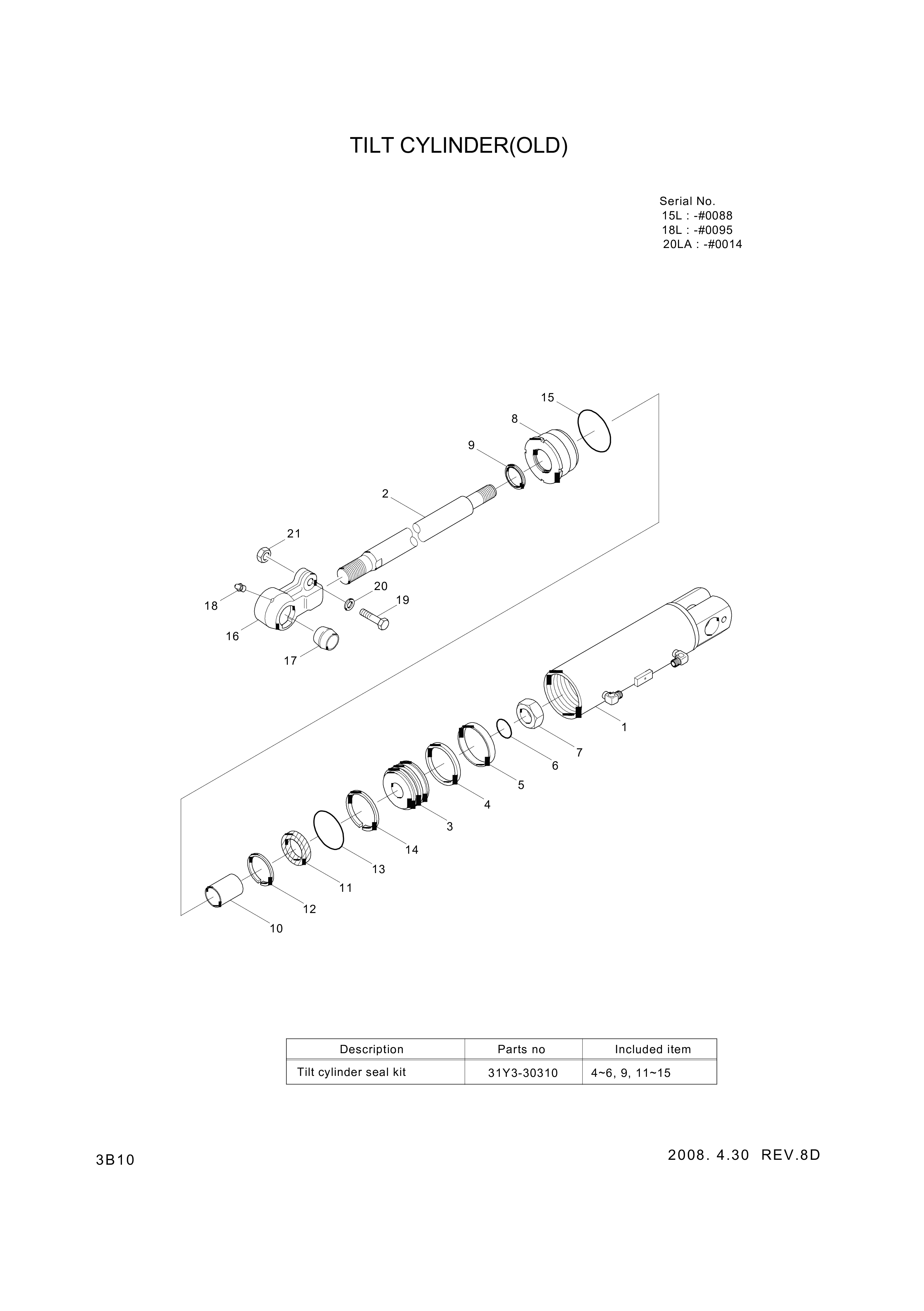 Technical drawing of Hyundai Construction Equipment XKAH-00132 O-RING with dimensions and layout (figure 5)