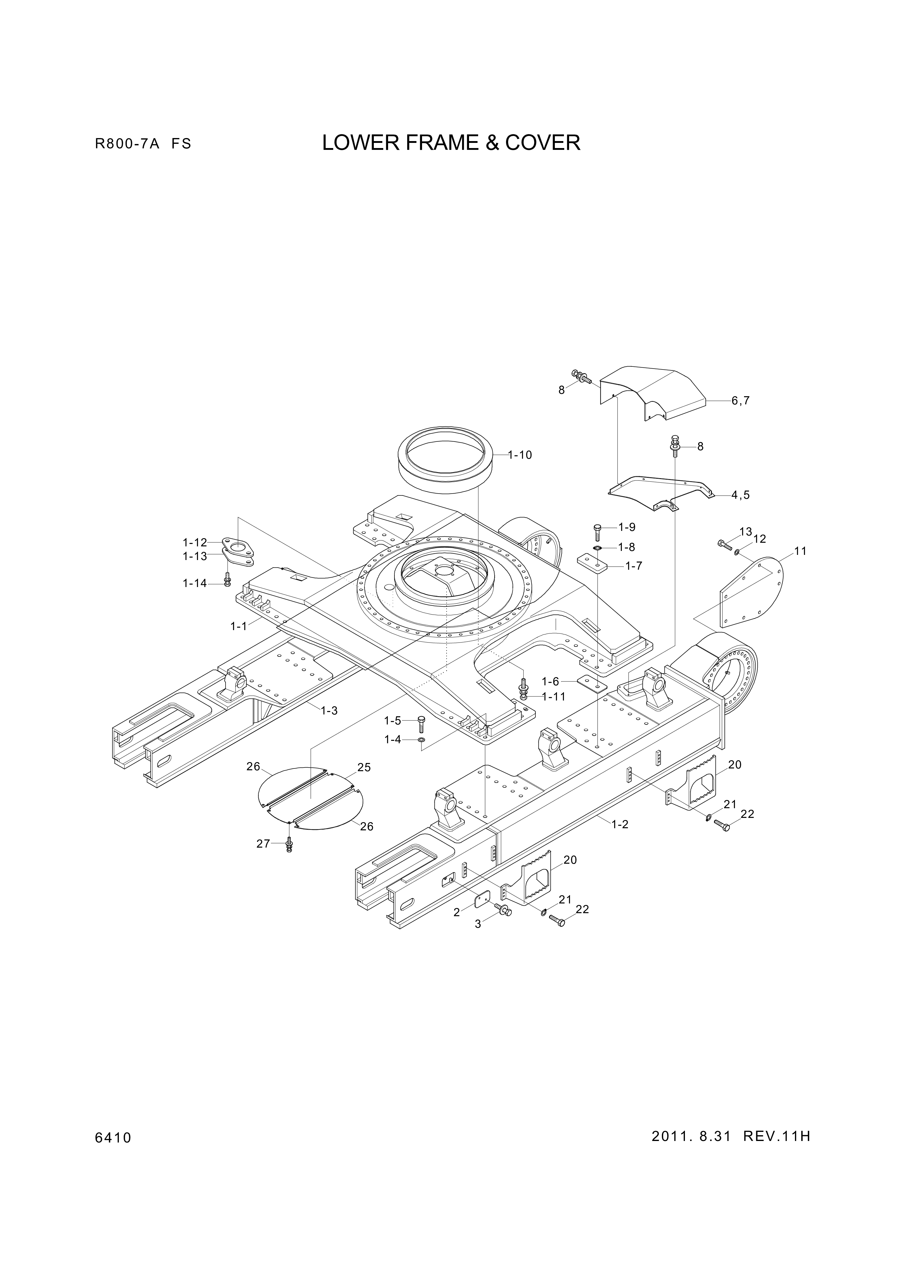 drawing for Hyundai Construction Equipment S441-360006 - WASHER-HARDEN (figure 2)