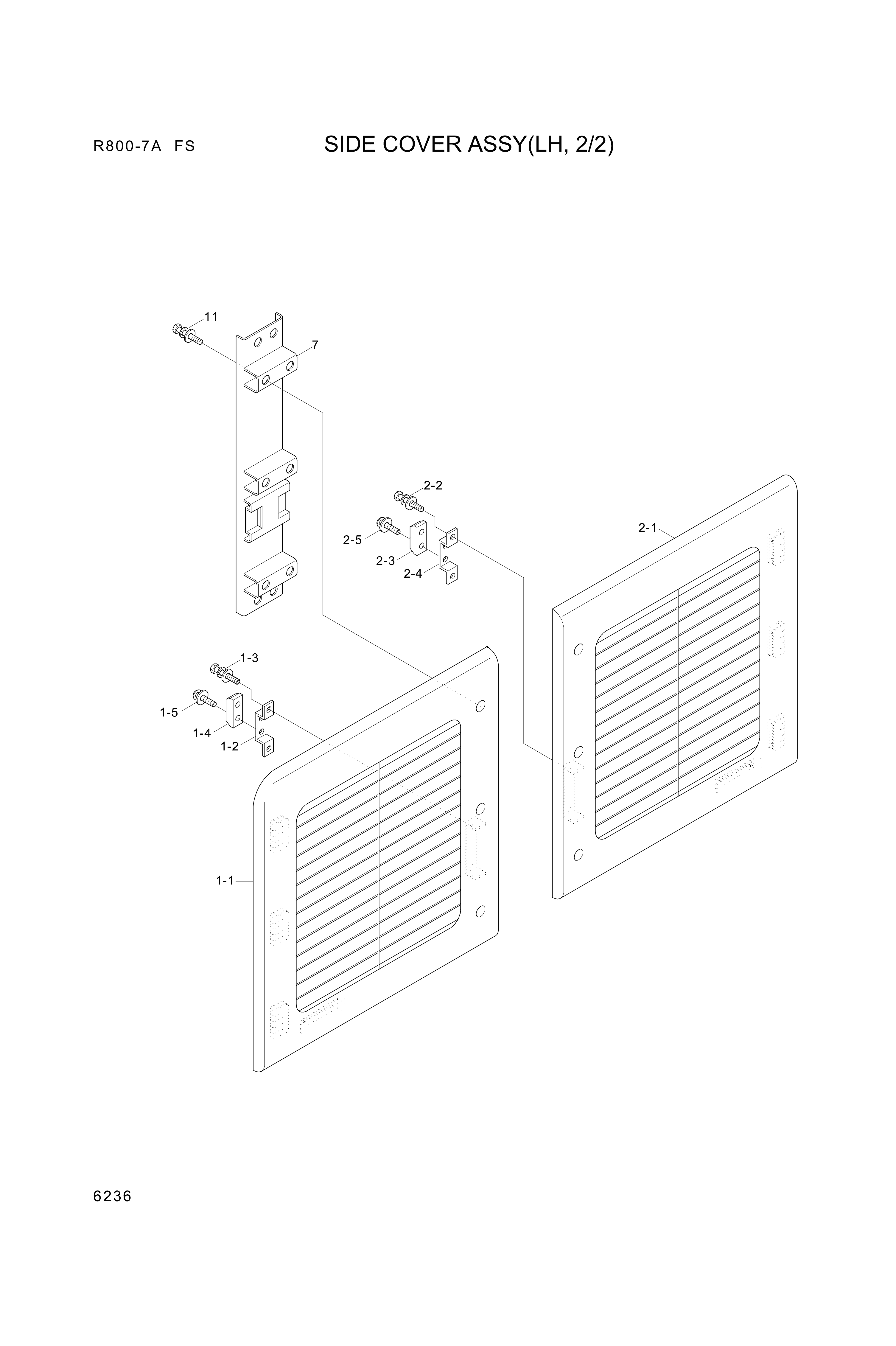 drawing for Hyundai Construction Equipment S132-063556 - BOLT-W/WASHER (figure 3)