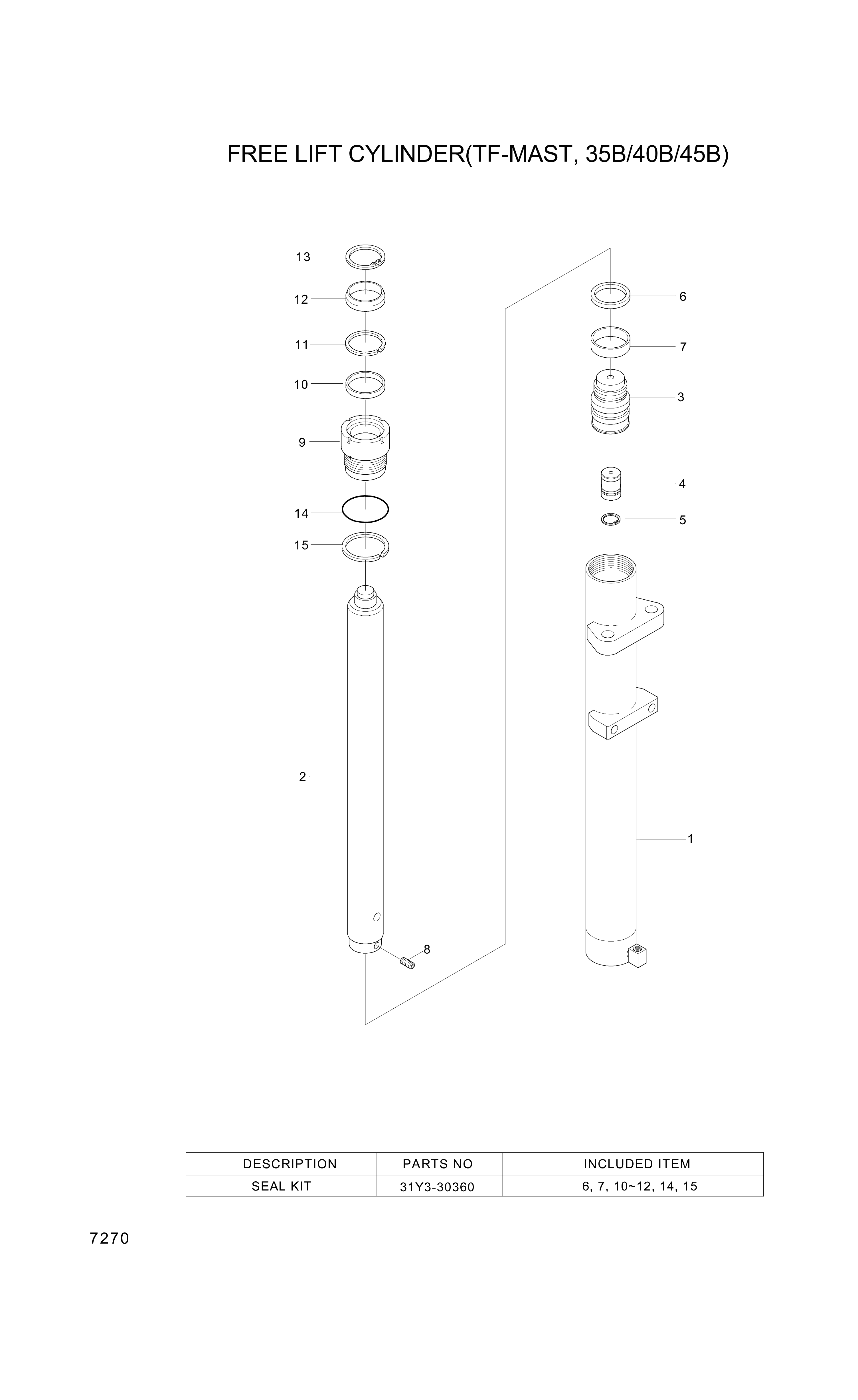 drawing for Hyundai Construction Equipment S190-104000 - RING-RETAINER (figure 5)