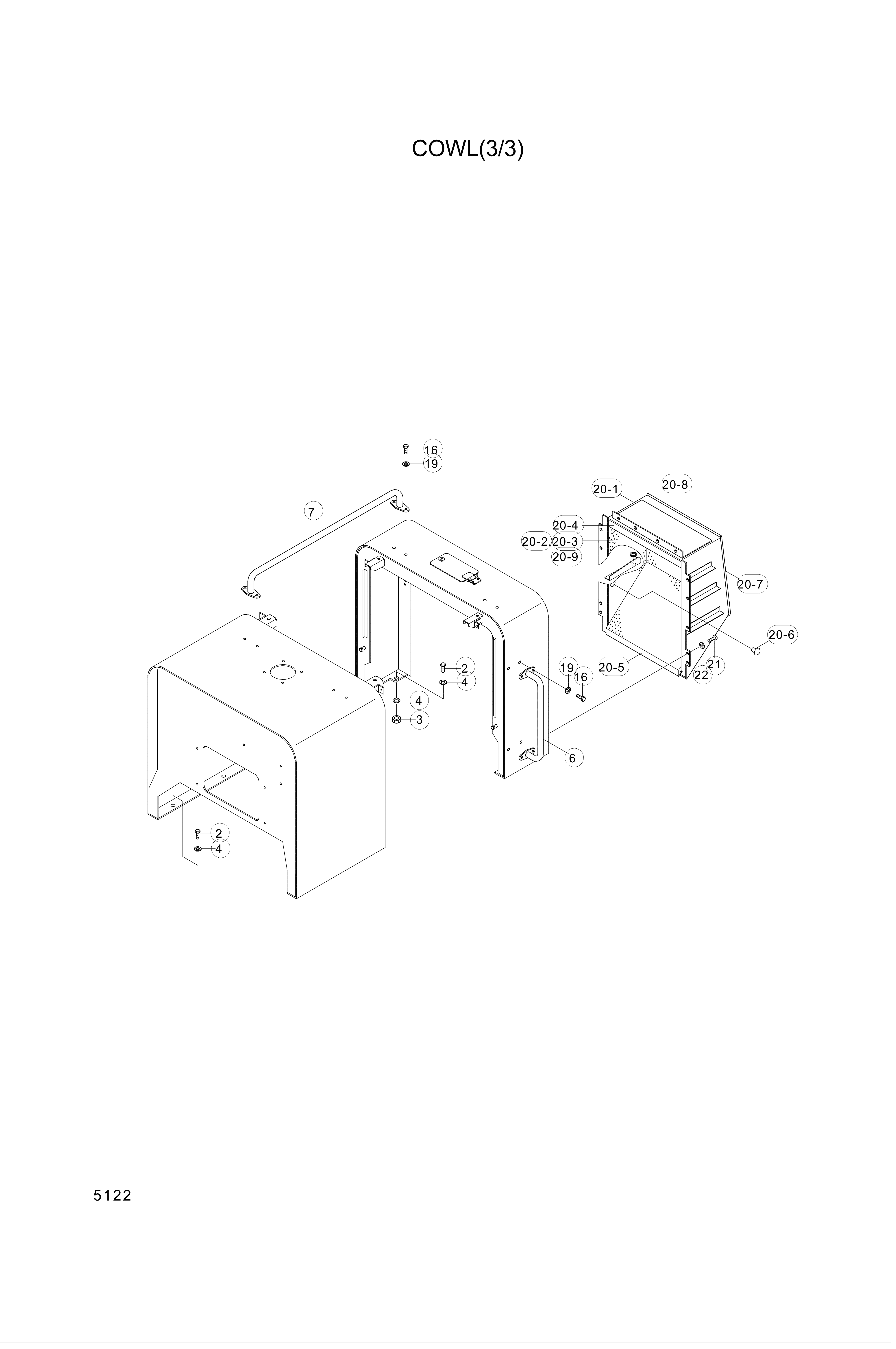 Technical drawing of Hyundai Construction Equipment 74L1-01310 SPONGE with dimensions and layout