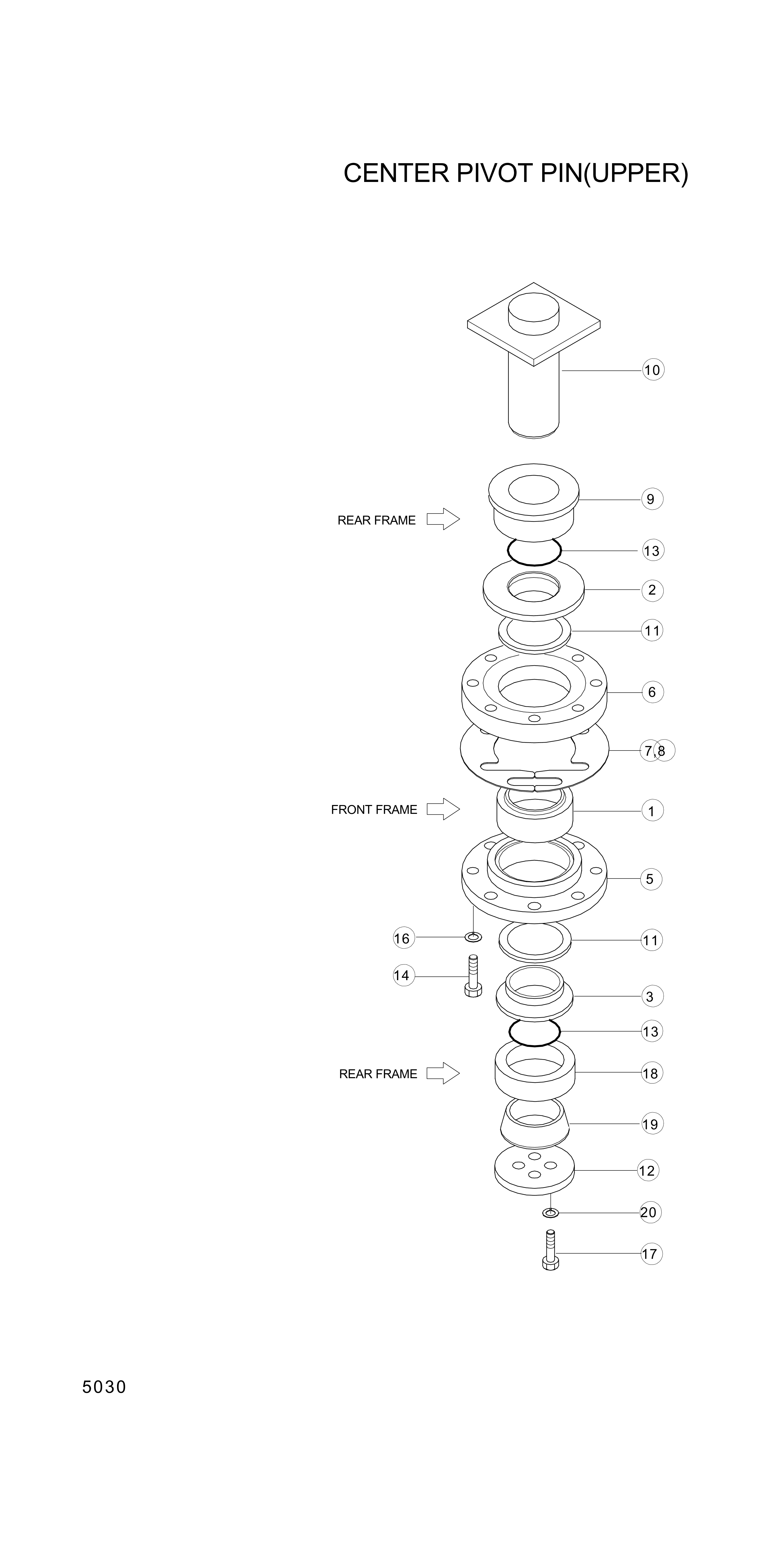 drawing for Hyundai Construction Equipment S018-181002 - BOLT-HEX (figure 2)