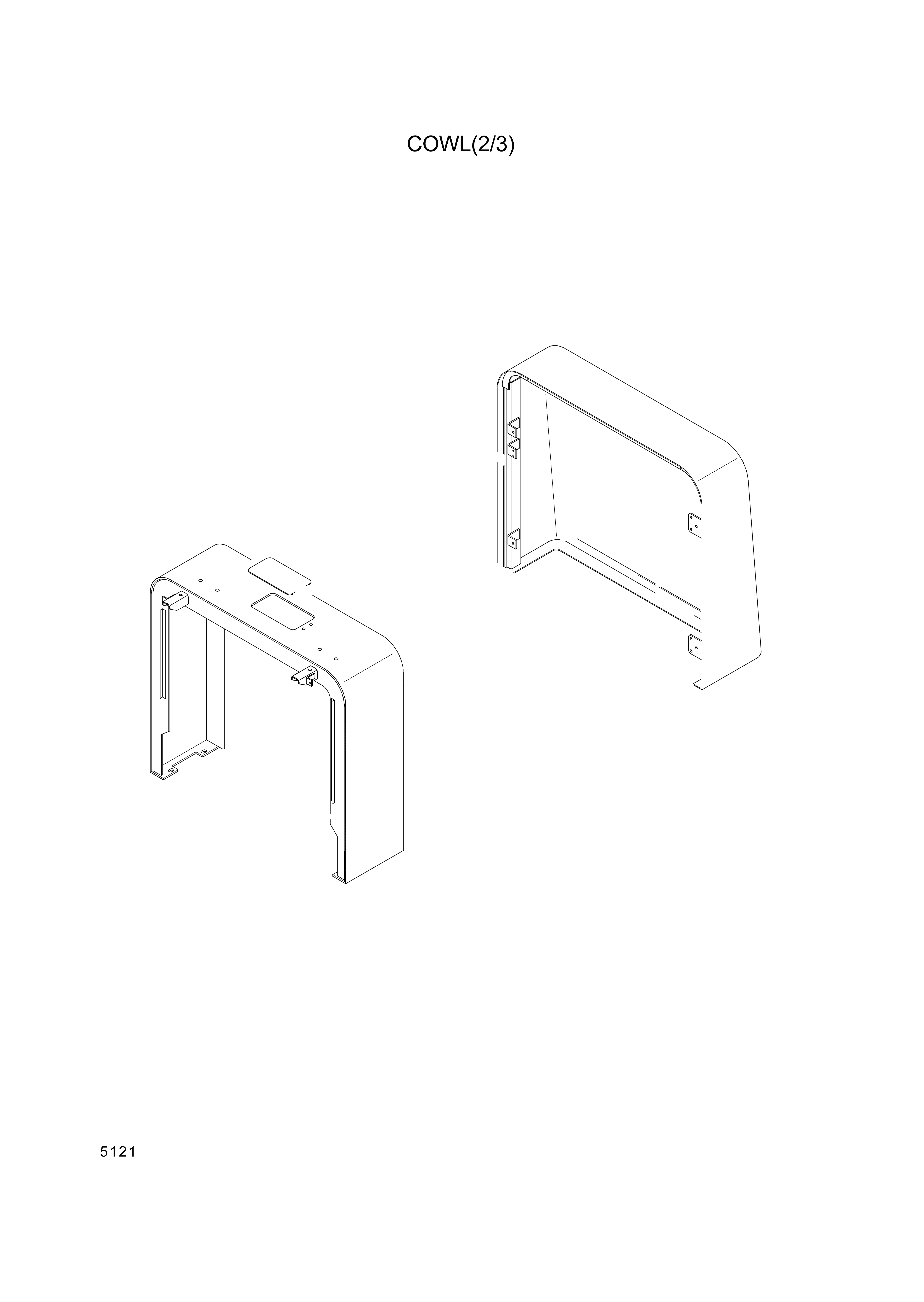 drawing for Hyundai Construction Equipment 74L1-01151 - FRAME-DOOR (figure 1)