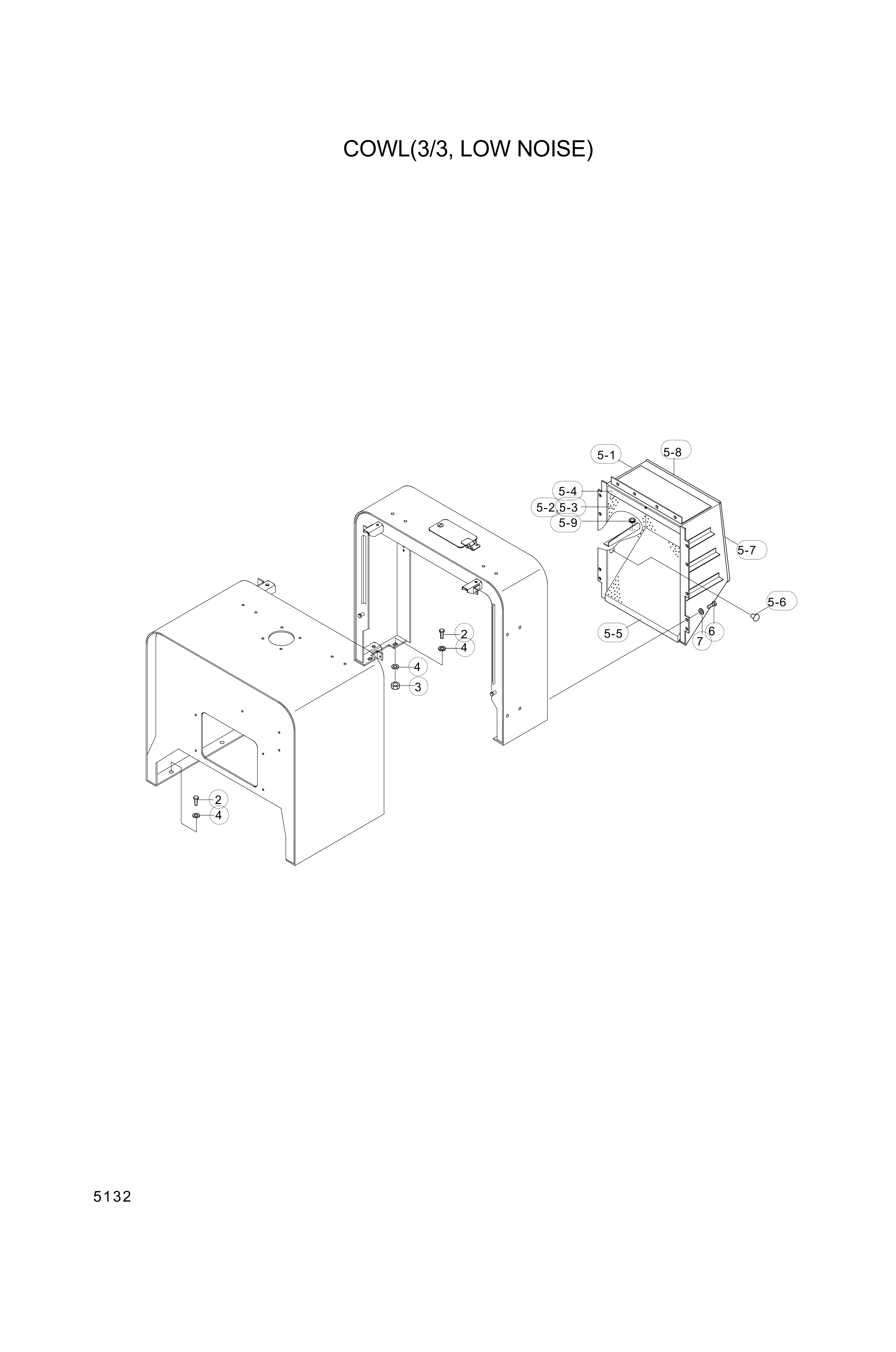 drawing for Hyundai Construction Equipment 74L1-01290 - SPONGE-RH (figure 2)