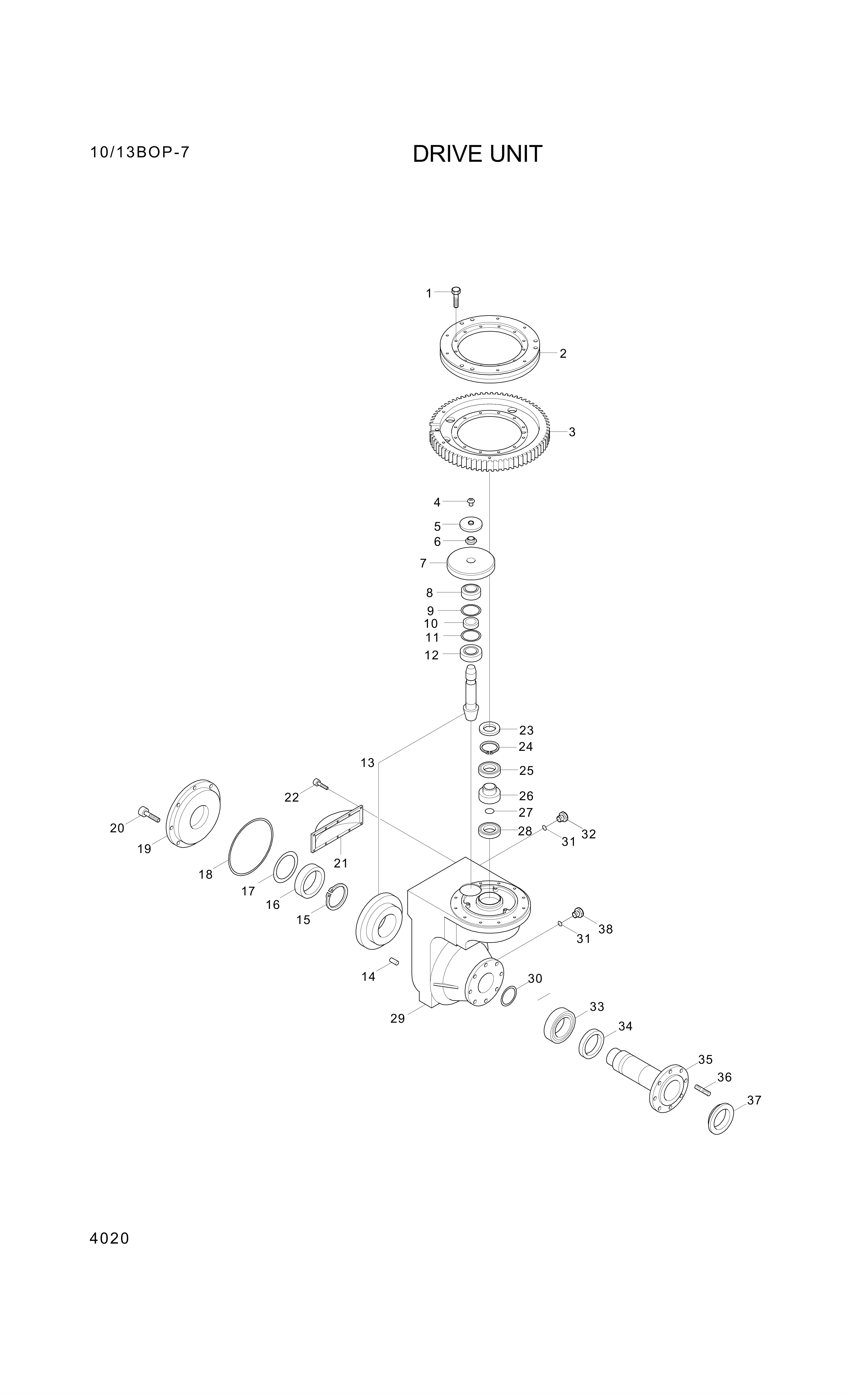 drawing for Hyundai Construction Equipment ZGAQ-03813 - SEAL (figure 3)