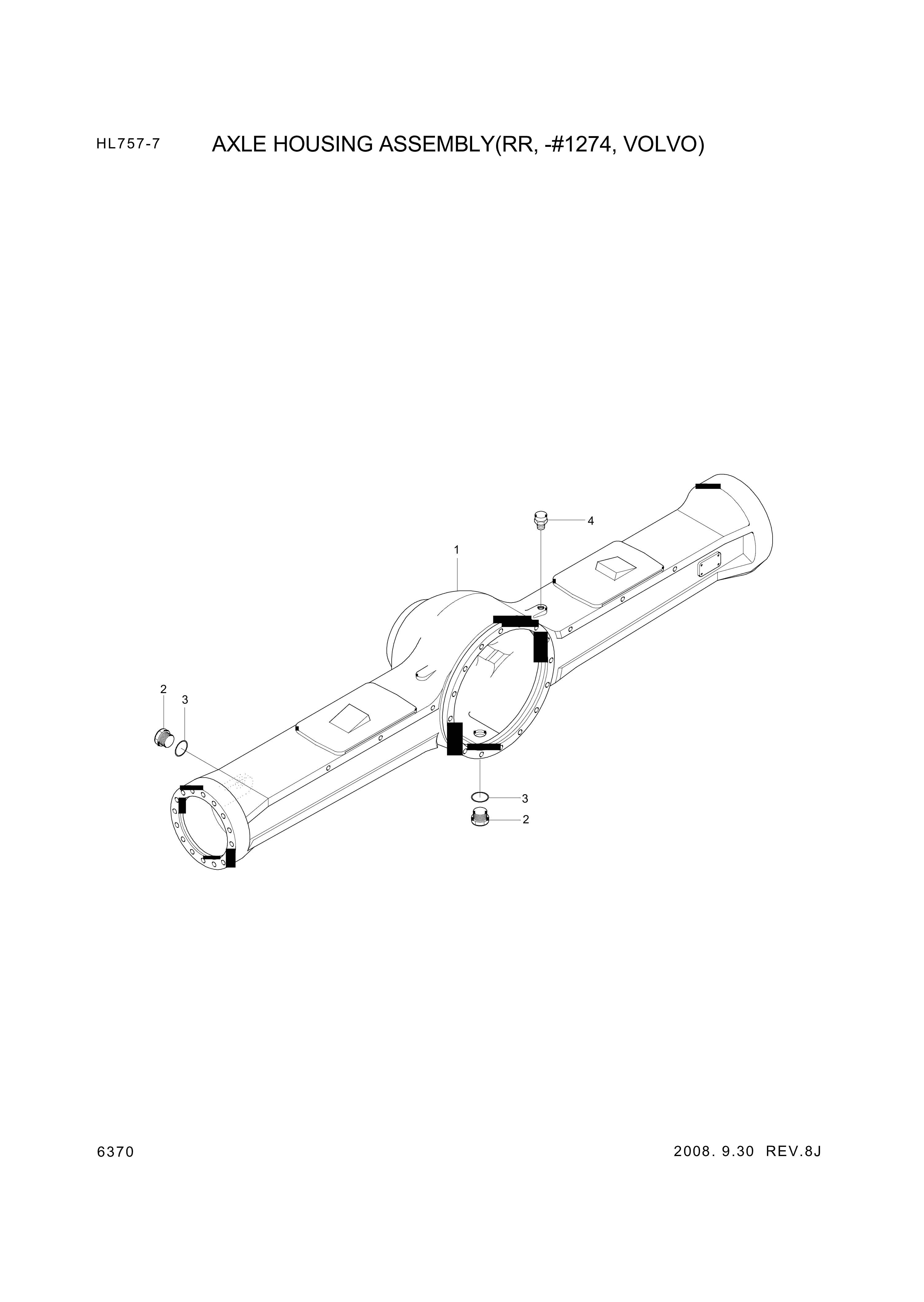 drawing for Hyundai Construction Equipment 9511-12024 - O-RING (figure 5)