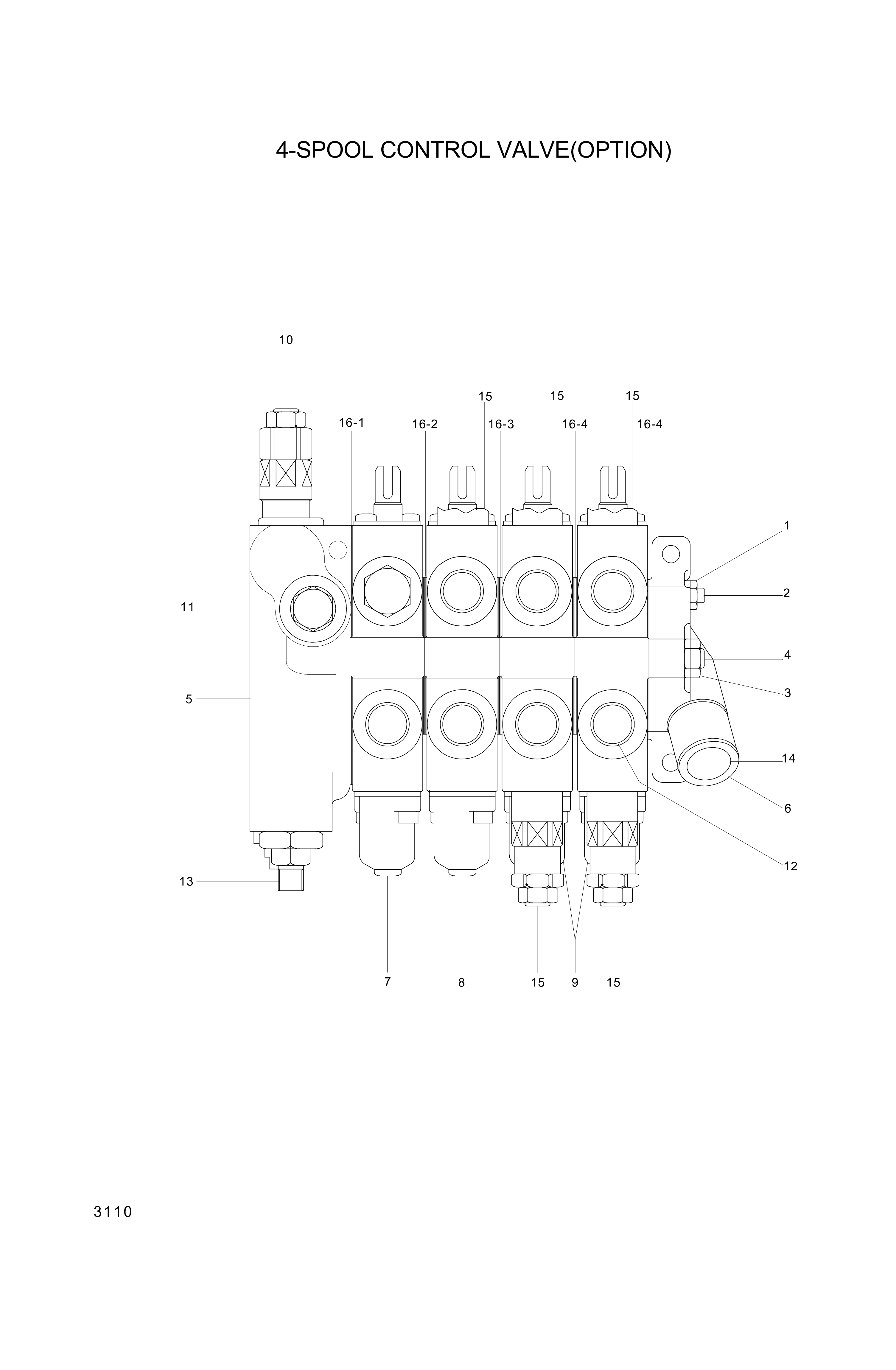 drawing for Hyundai Construction Equipment 93128-10082 - Nut (figure 3)