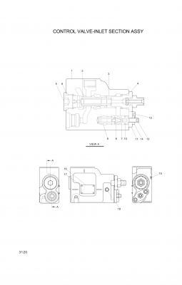 drawing for Hyundai Construction Equipment XJBN-00046 - O-RING (figure 2)