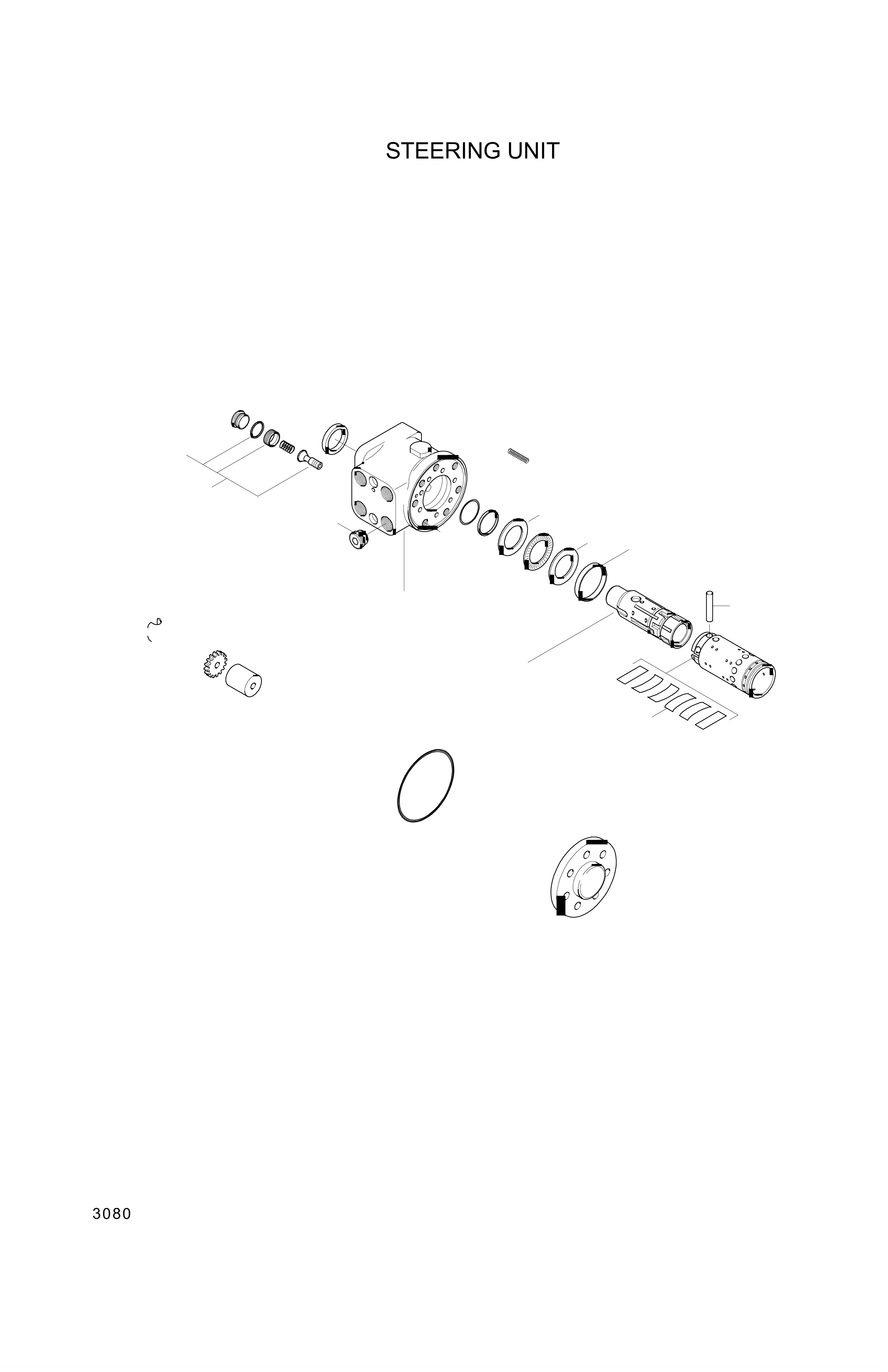 drawing for Hyundai Construction Equipment 150-4262 - Bearing Assy (figure 5)