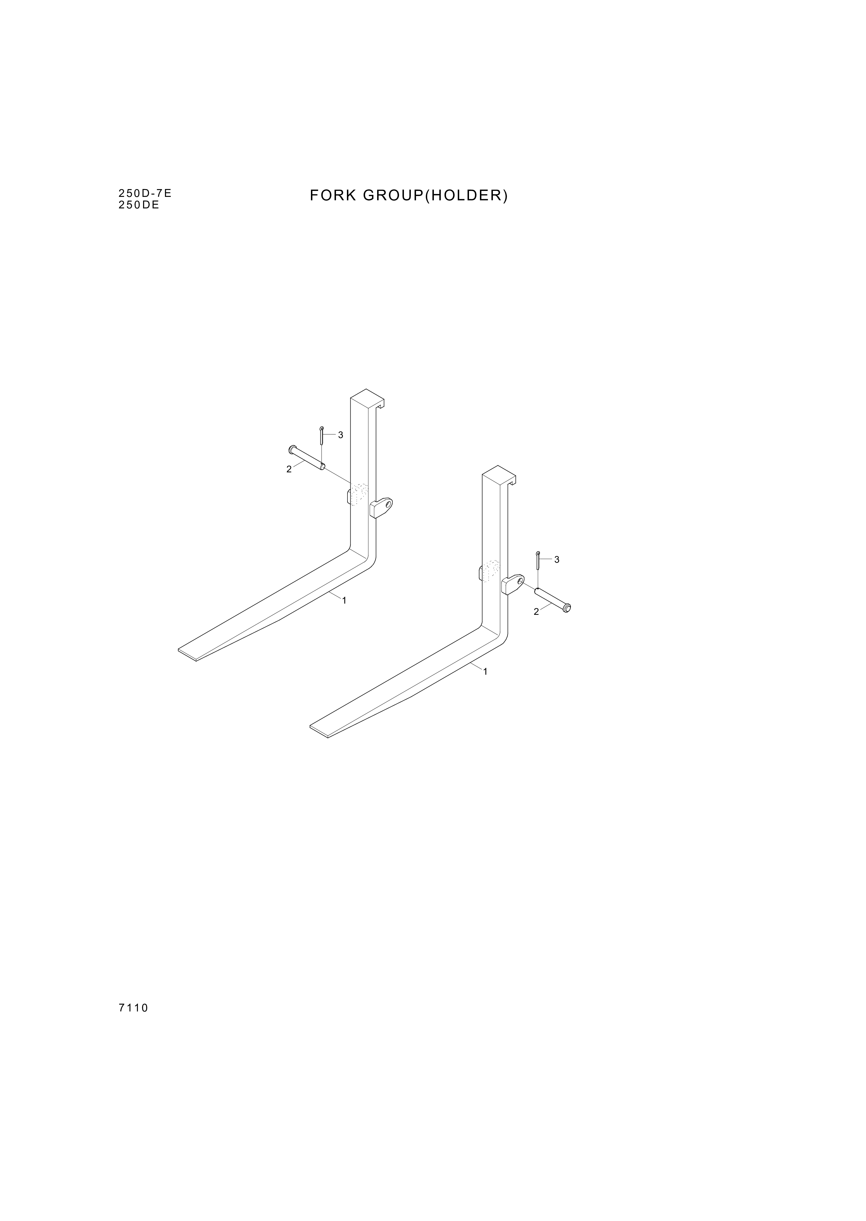 drawing for Hyundai Construction Equipment 439402095 - PIN-SPRING (figure 2)