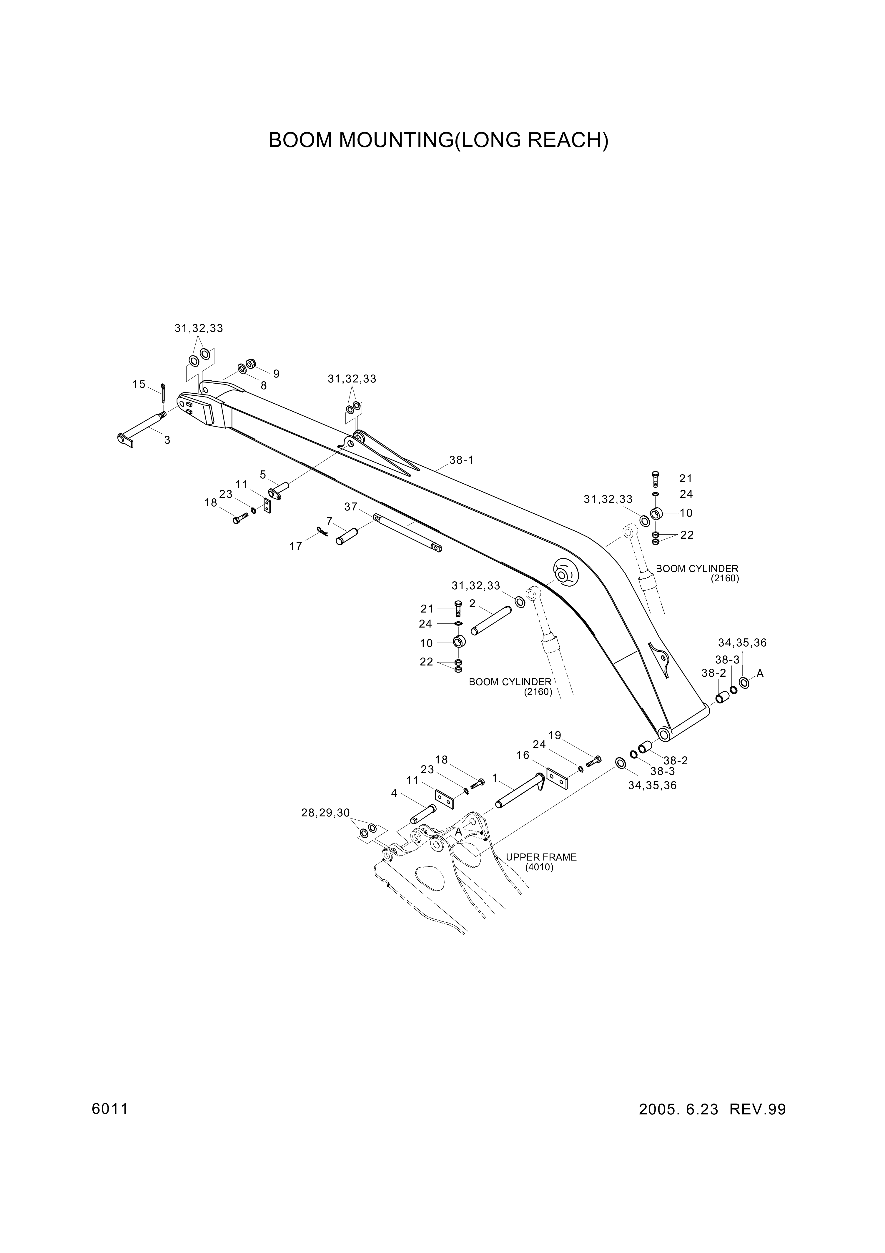 drawing for Hyundai Construction Equipment 61EH-10720 - PLATE (figure 4)