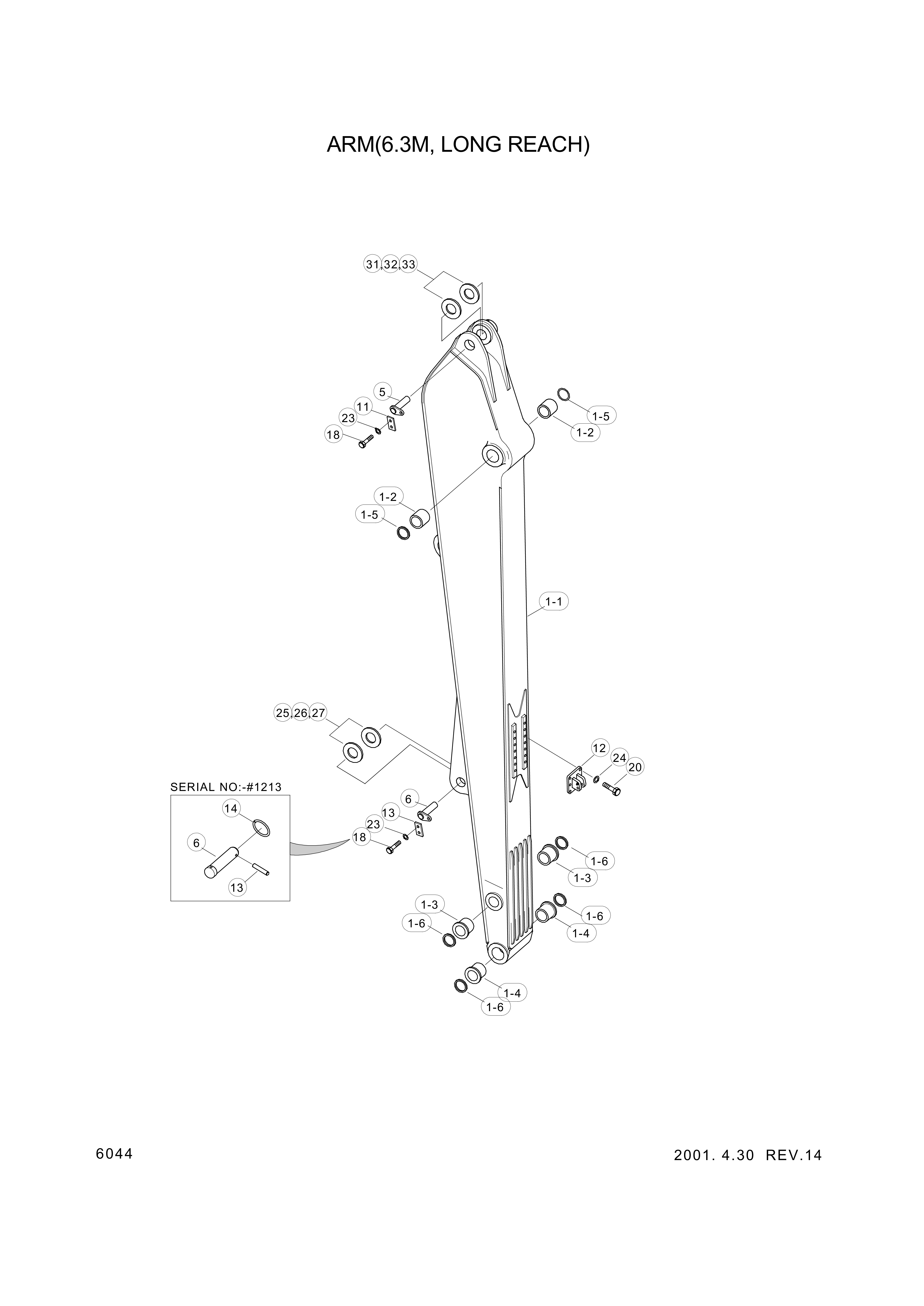 drawing for Hyundai Construction Equipment 61EH-10720 - PLATE (figure 5)