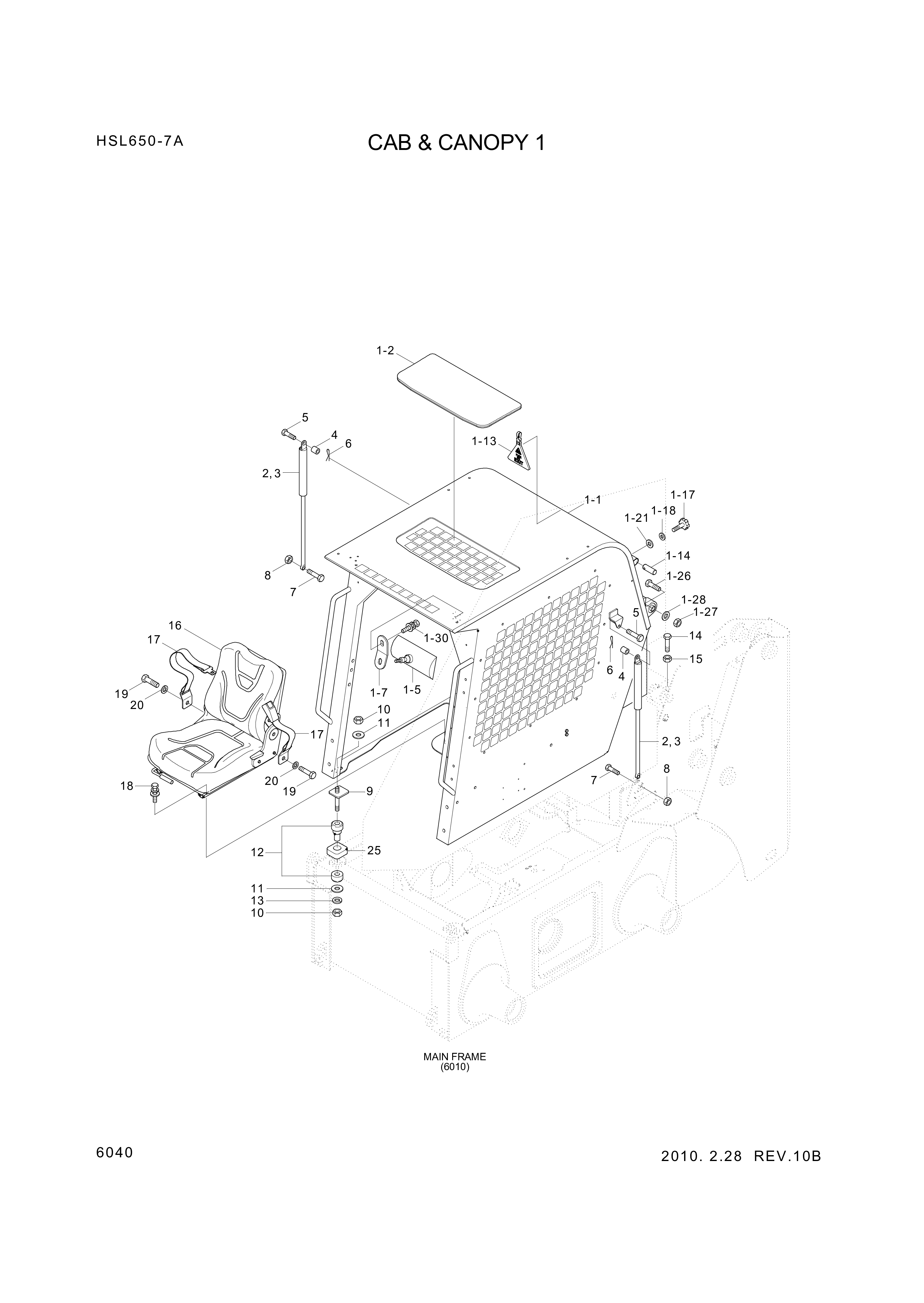 drawing for Hyundai Construction Equipment S205-16300B - NUT-HEX (figure 3)