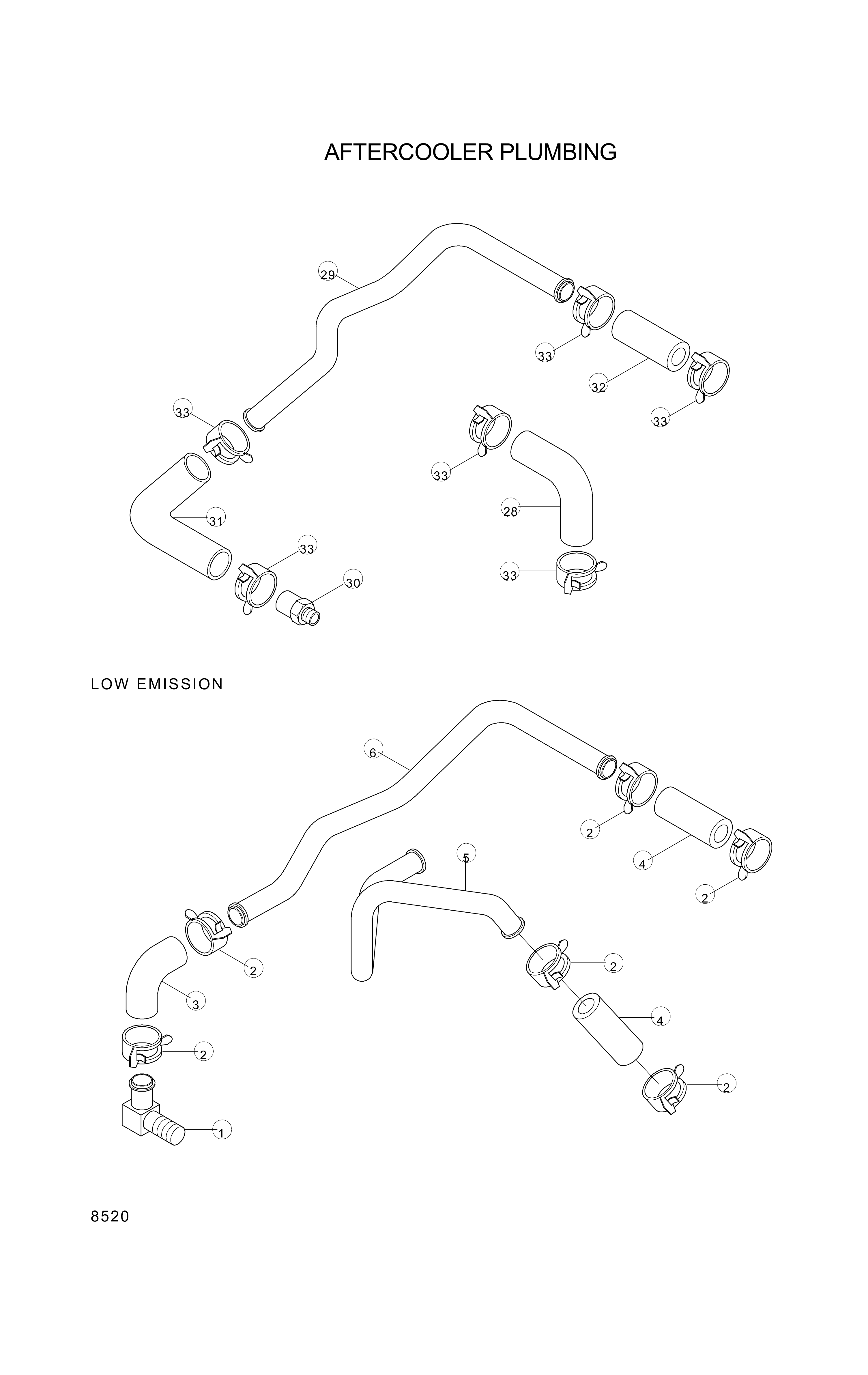 drawing for Hyundai Construction Equipment YUBP-07048 - HOSE (figure 1)
