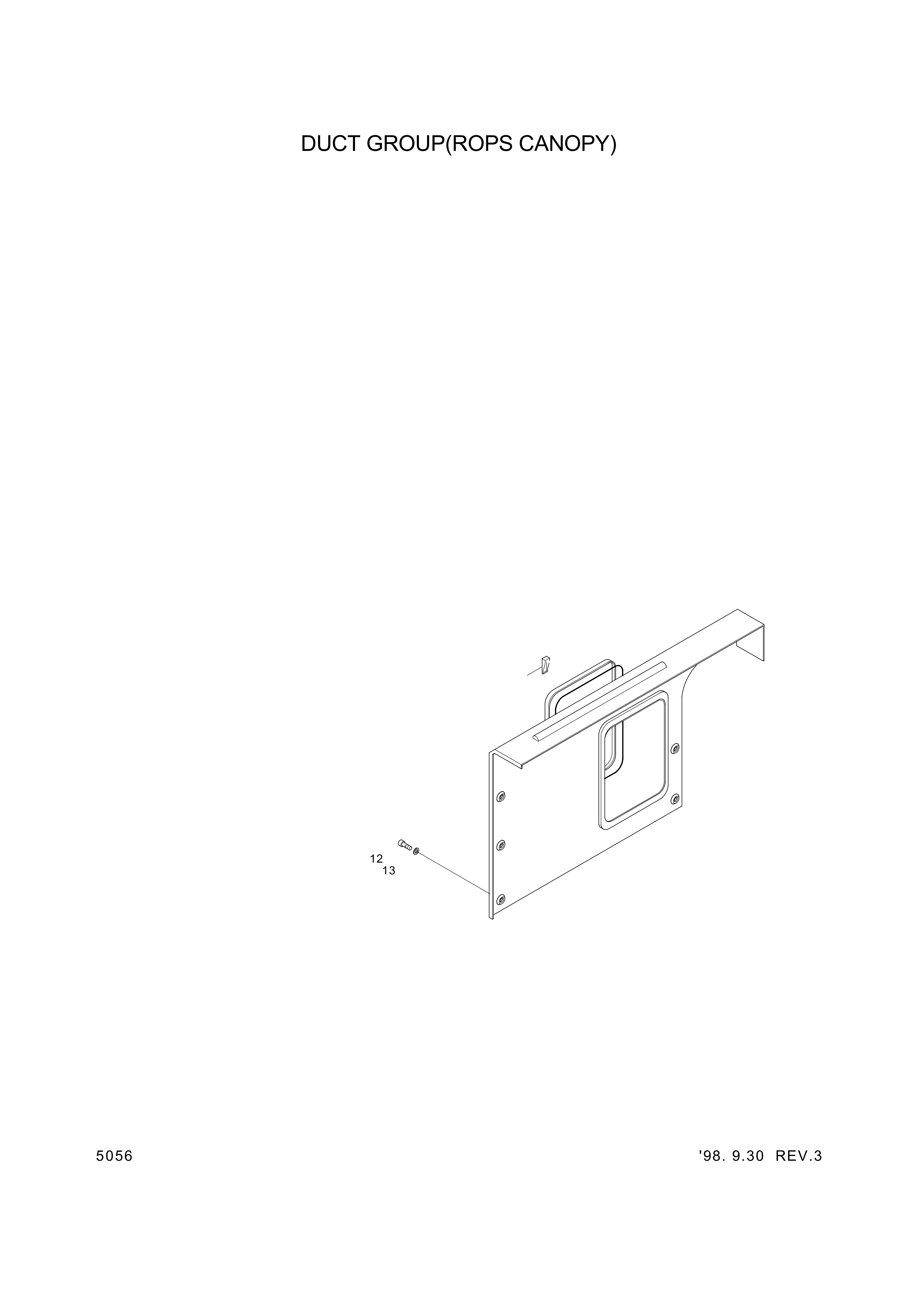 drawing for Hyundai Construction Equipment 71L6-10160 - PAD-RUBBER (figure 2)