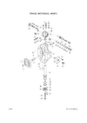 drawing for Hyundai Construction Equipment 000.963.23.07 - O-RING (figure 1)