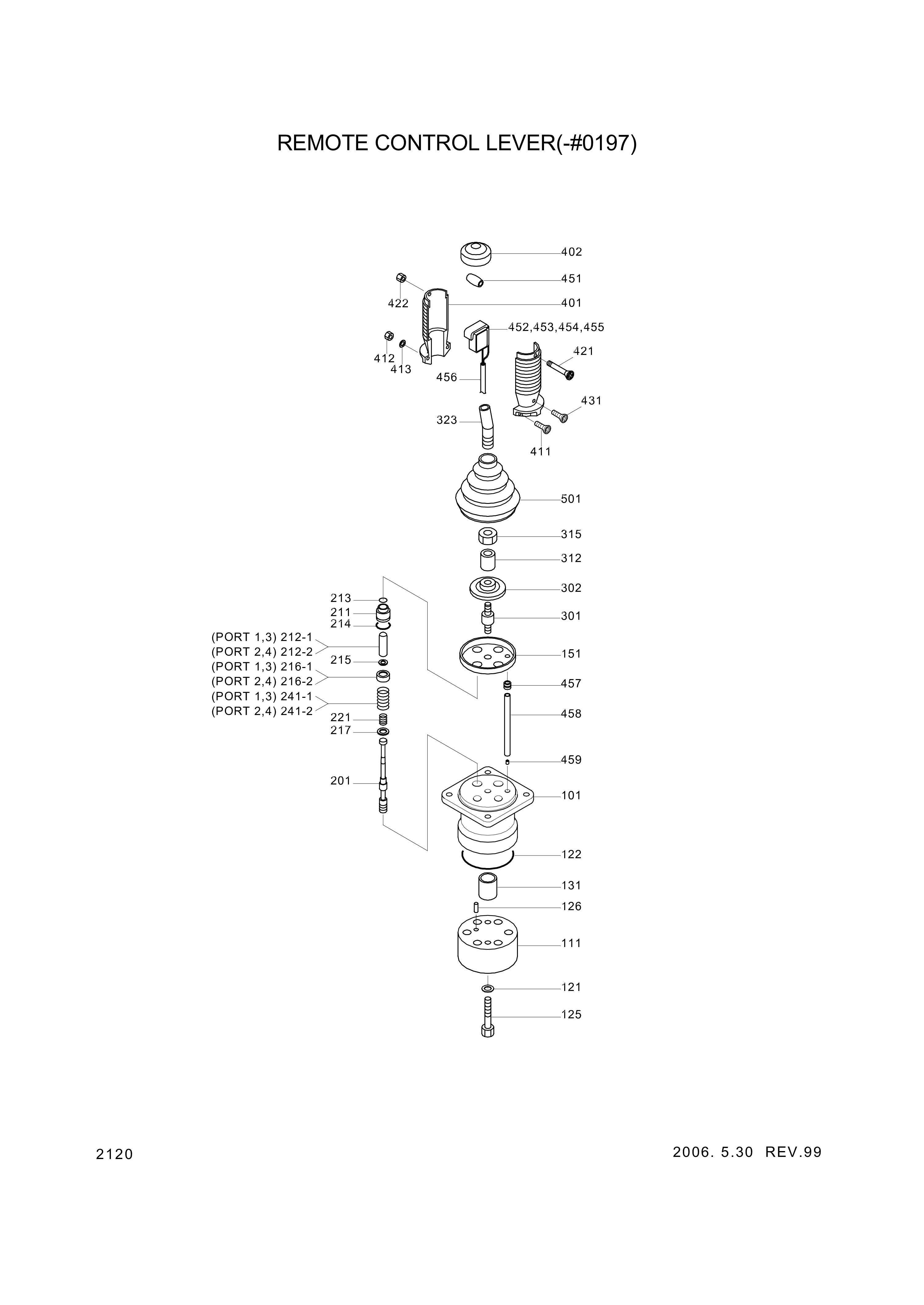 drawing for Hyundai Construction Equipment XKAH-02026 - HANDLE (figure 3)