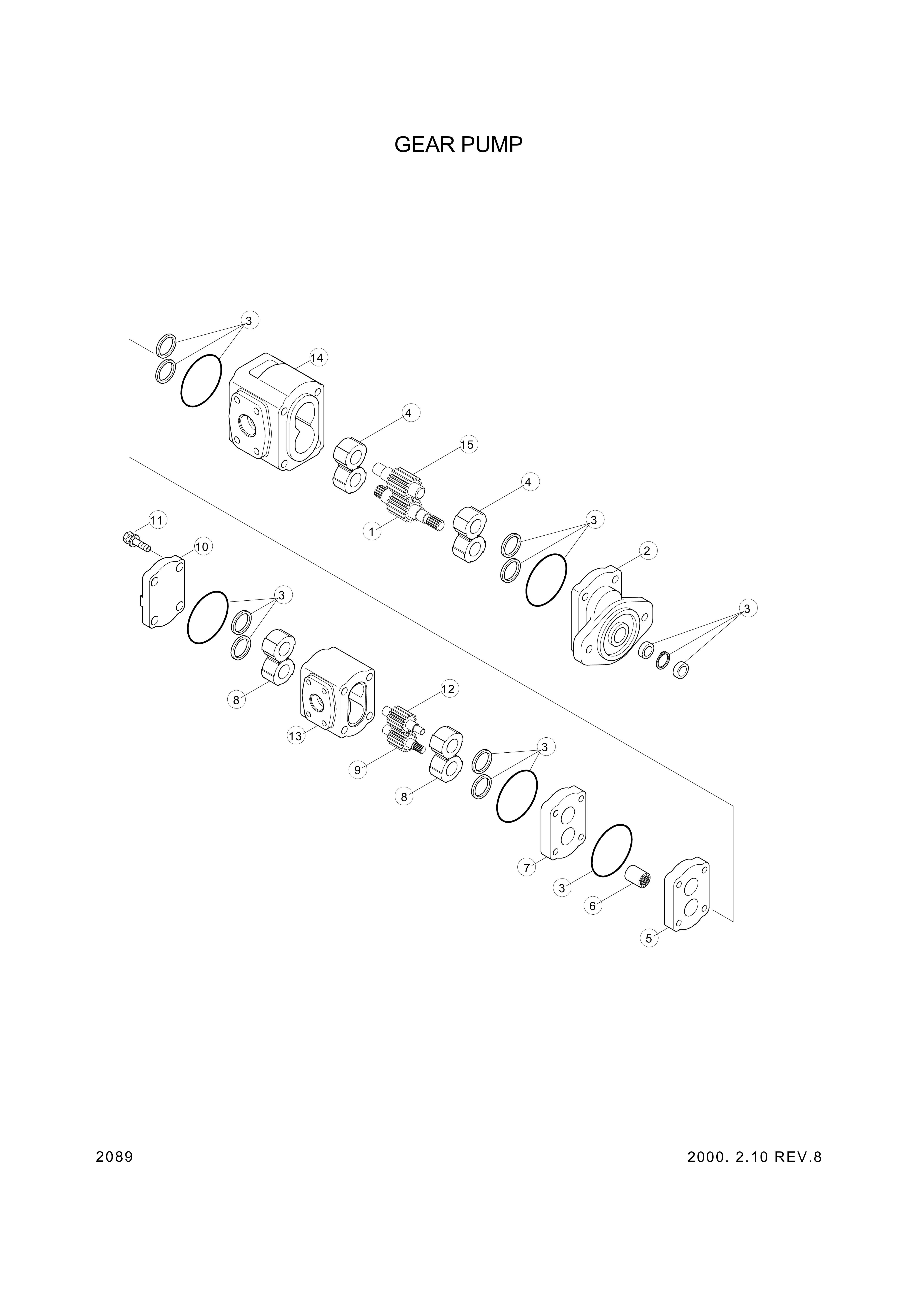 drawing for Hyundai Construction Equipment R12280110 - PLATE-THRUST (figure 1)