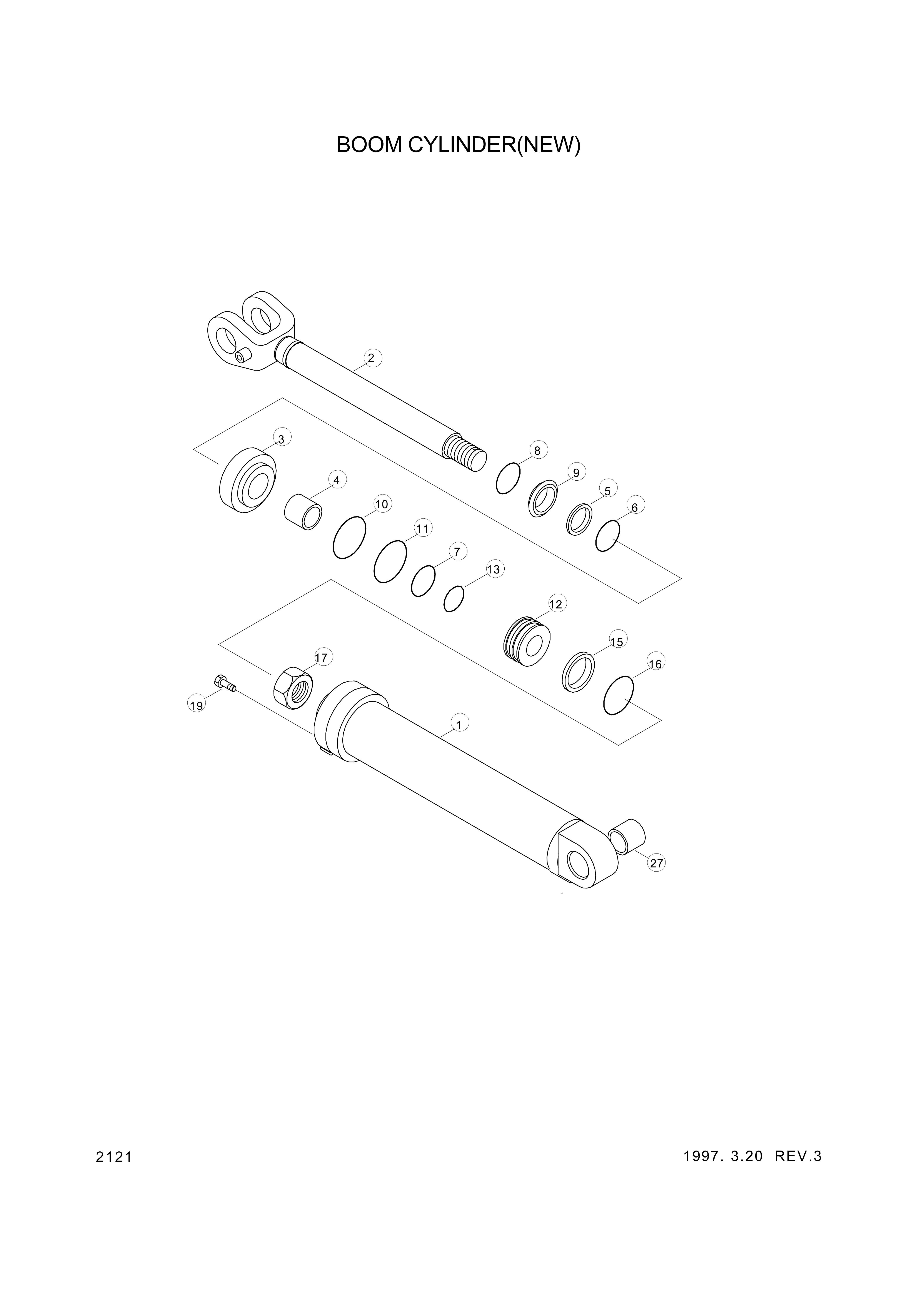 drawing for Hyundai Construction Equipment Y410-120000 - SEAL-PISTON (figure 4)