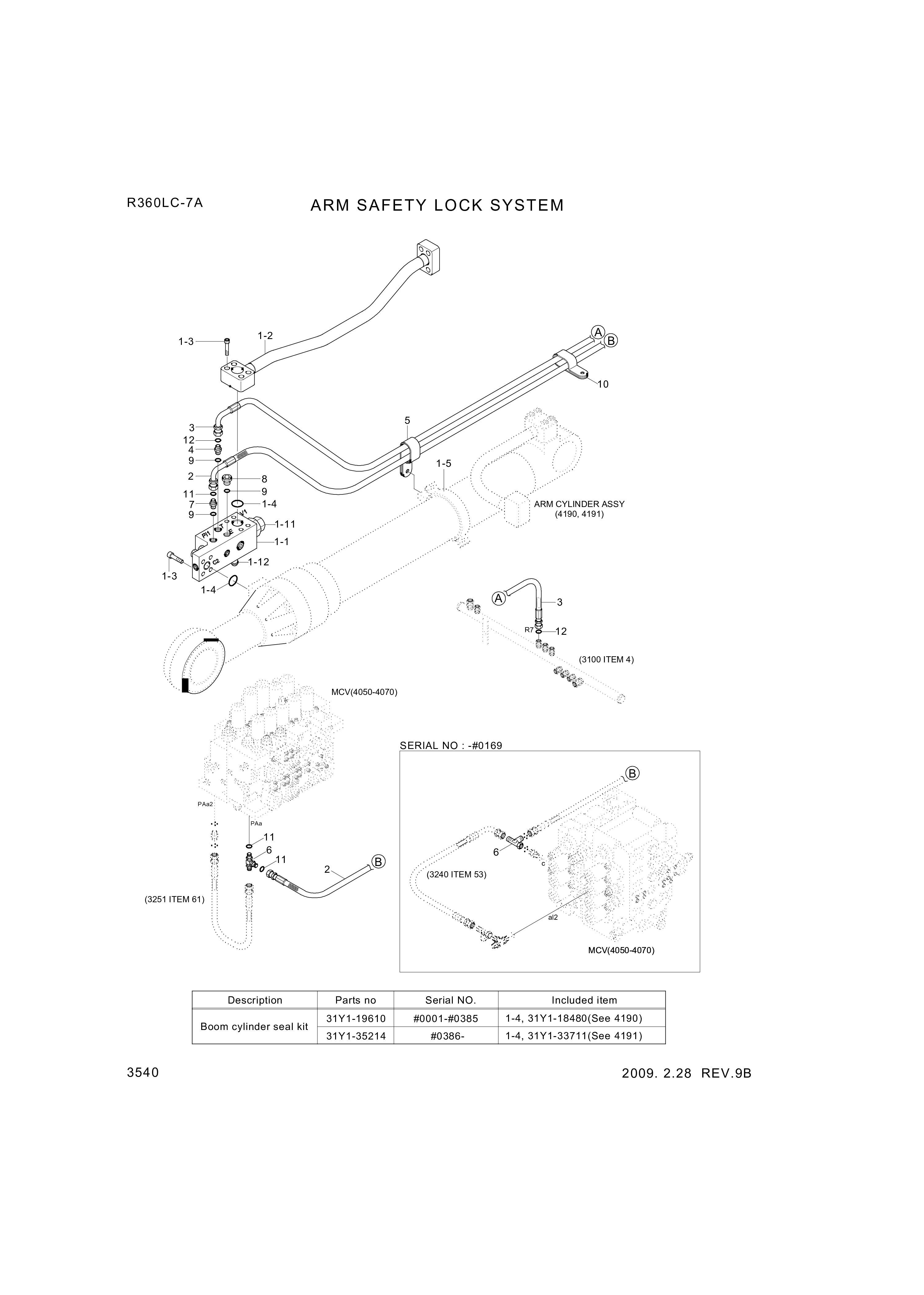 drawing for Hyundai Construction Equipment 31NB-90510 - SAFETY LOCK VALVE (figure 5)