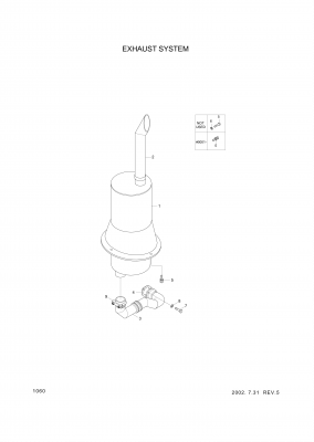 drawing for Hyundai Construction Equipment S170-70002 - U-Clamp (figure 1)